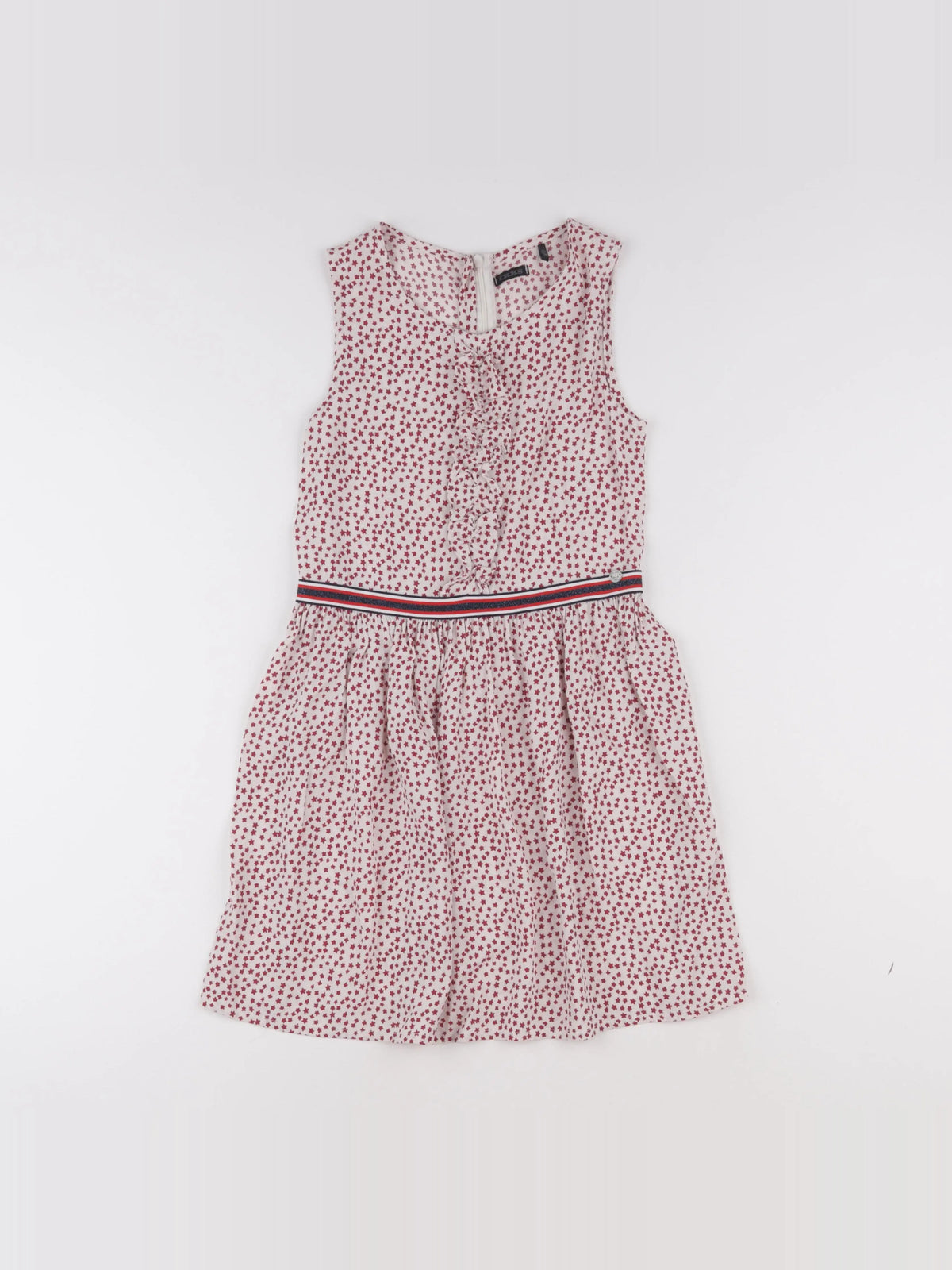IKKS - robe blanc - 10 ans