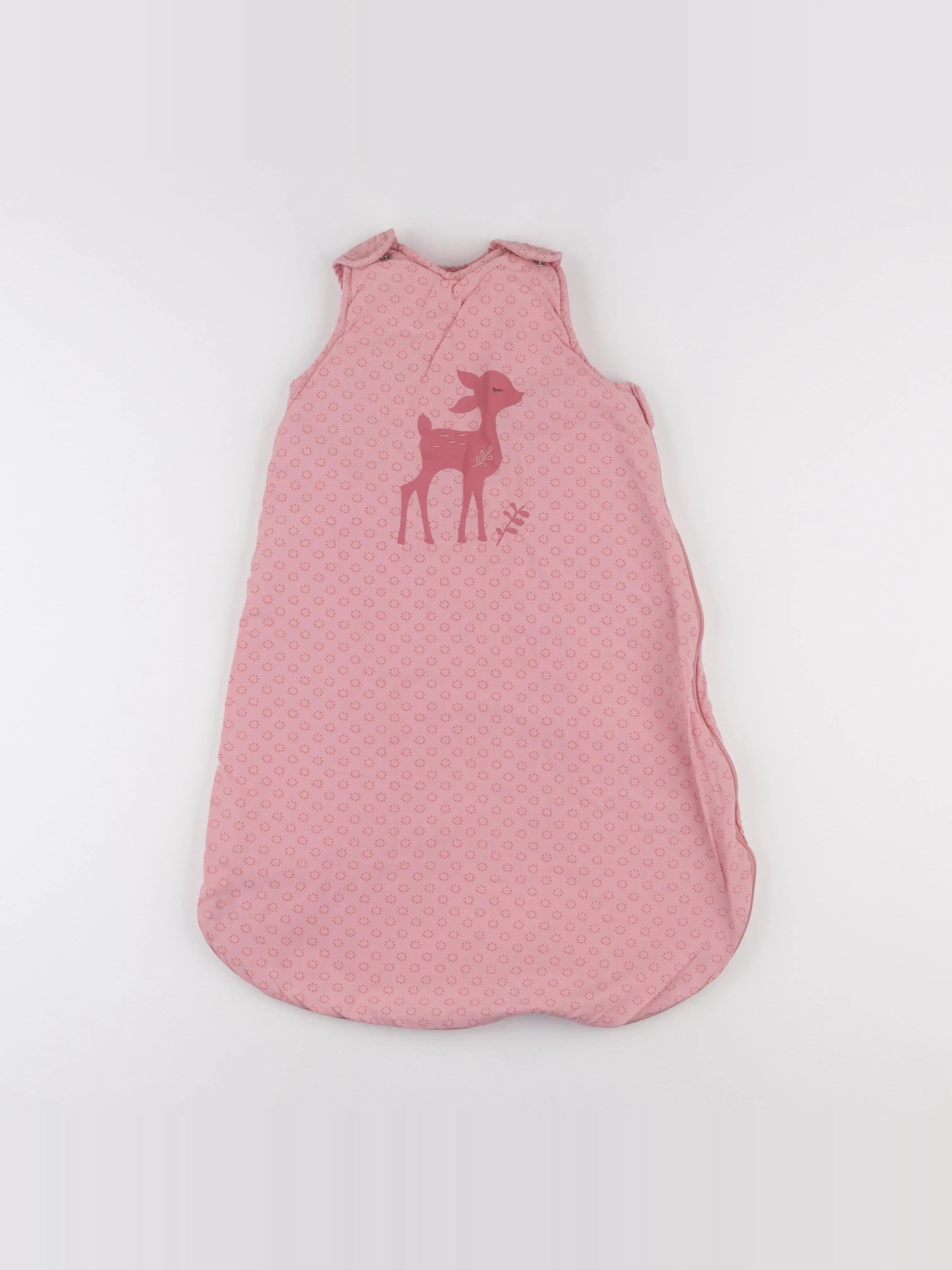 Vertbaudet - gigoteuse rose - 0/6 mois