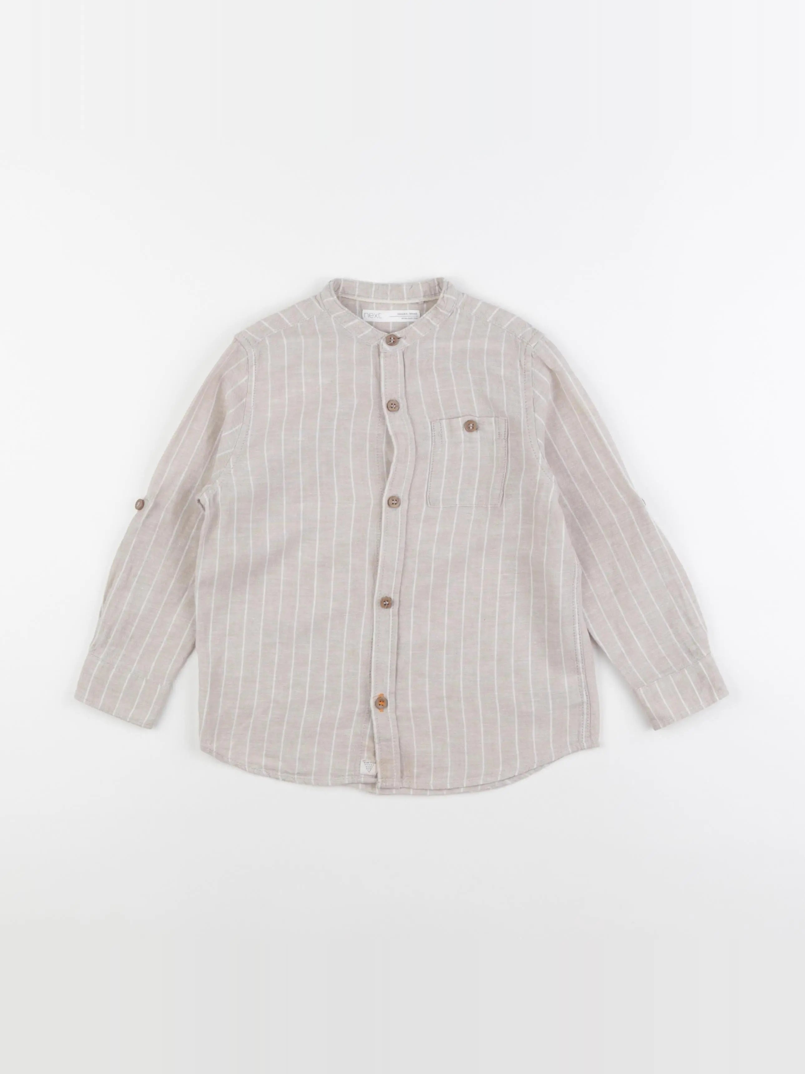 Next - chemise beige - 24/36 mois