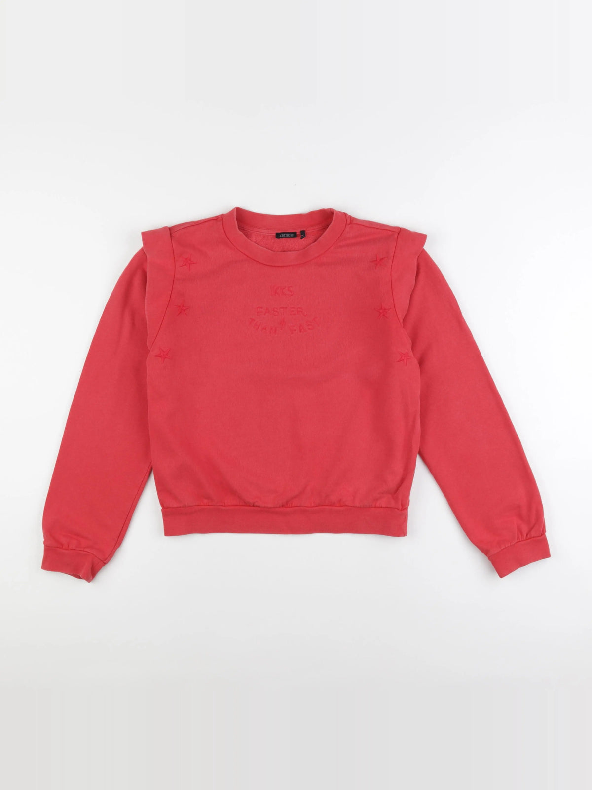 IKKS - sweat rouge - 12 ans