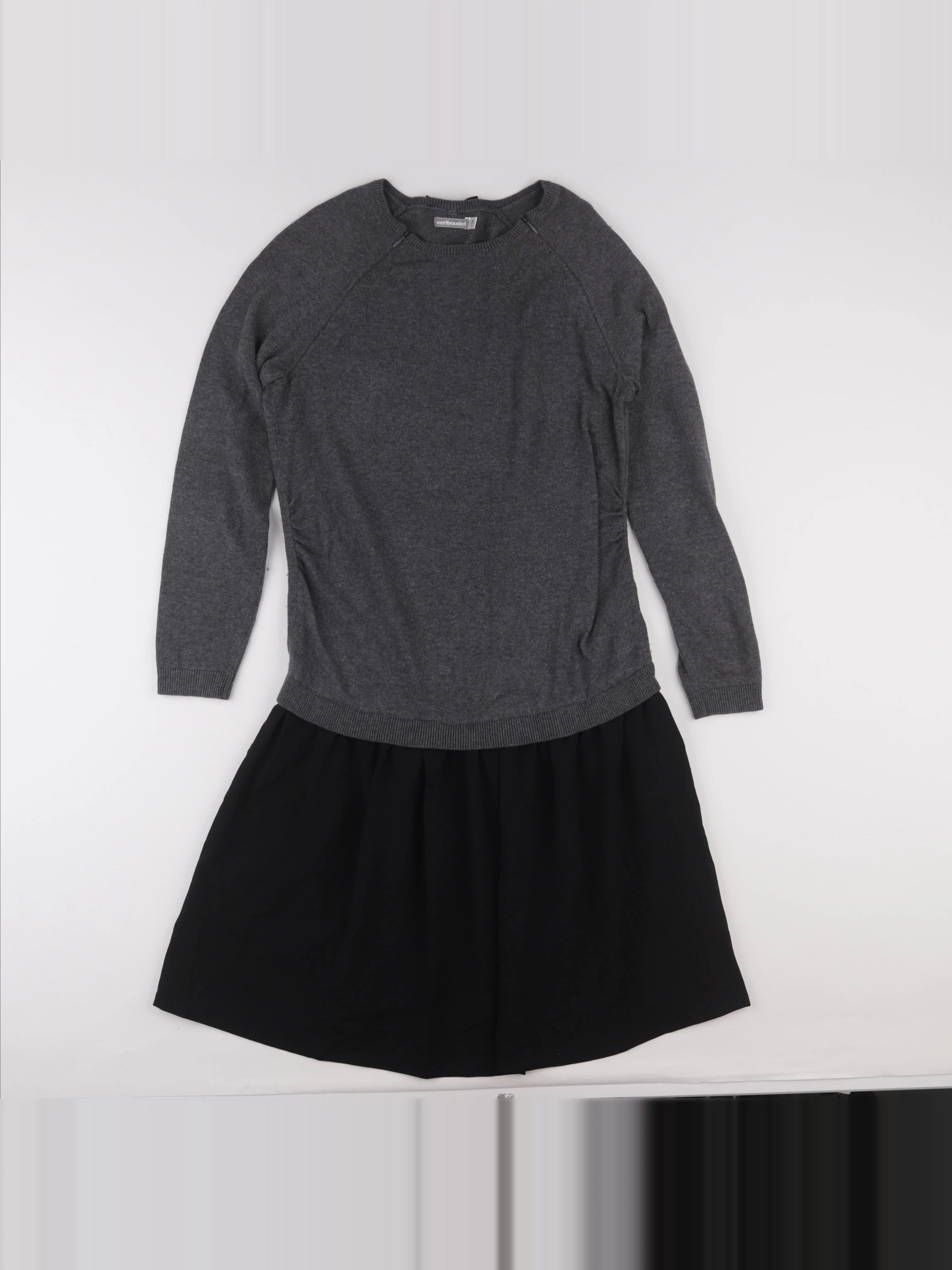 Vertbaudet - robe grossesse gris - 38 à 40