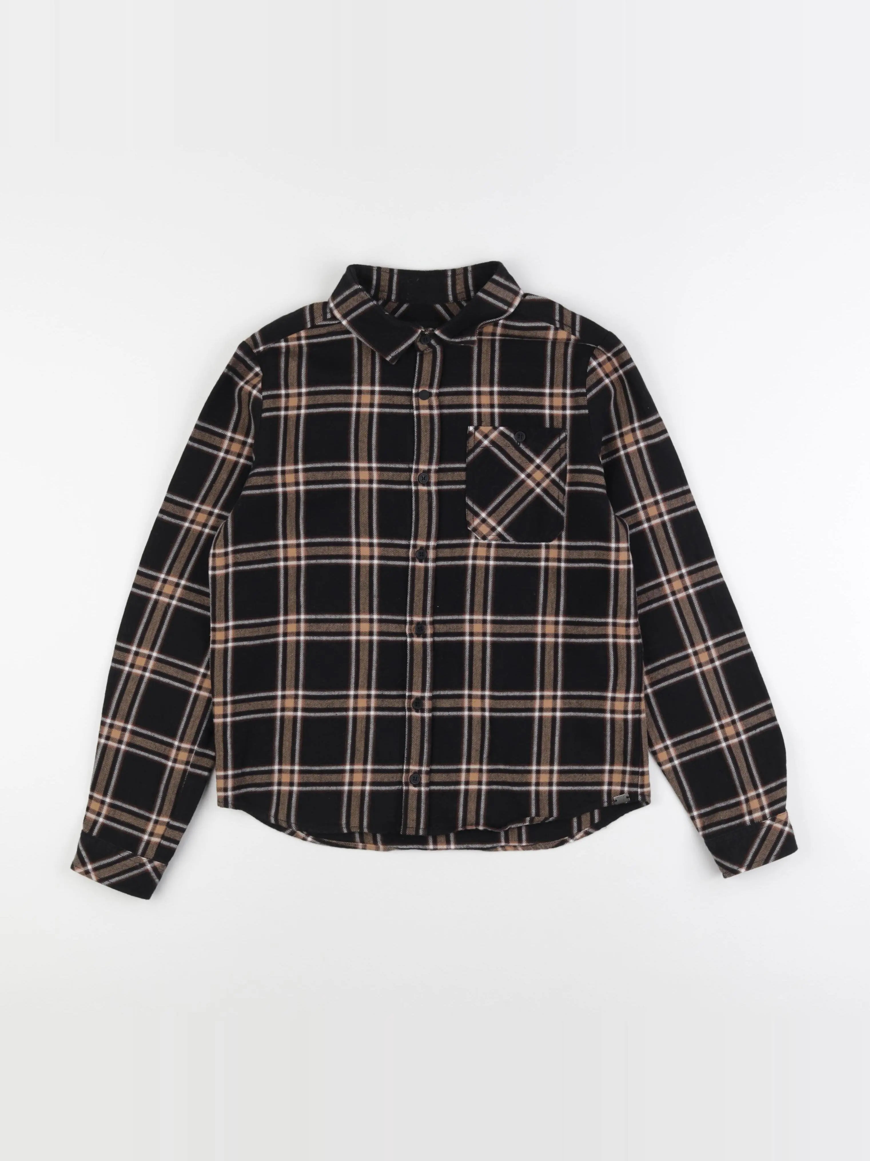 IKKS - chemise noir - 12 ans