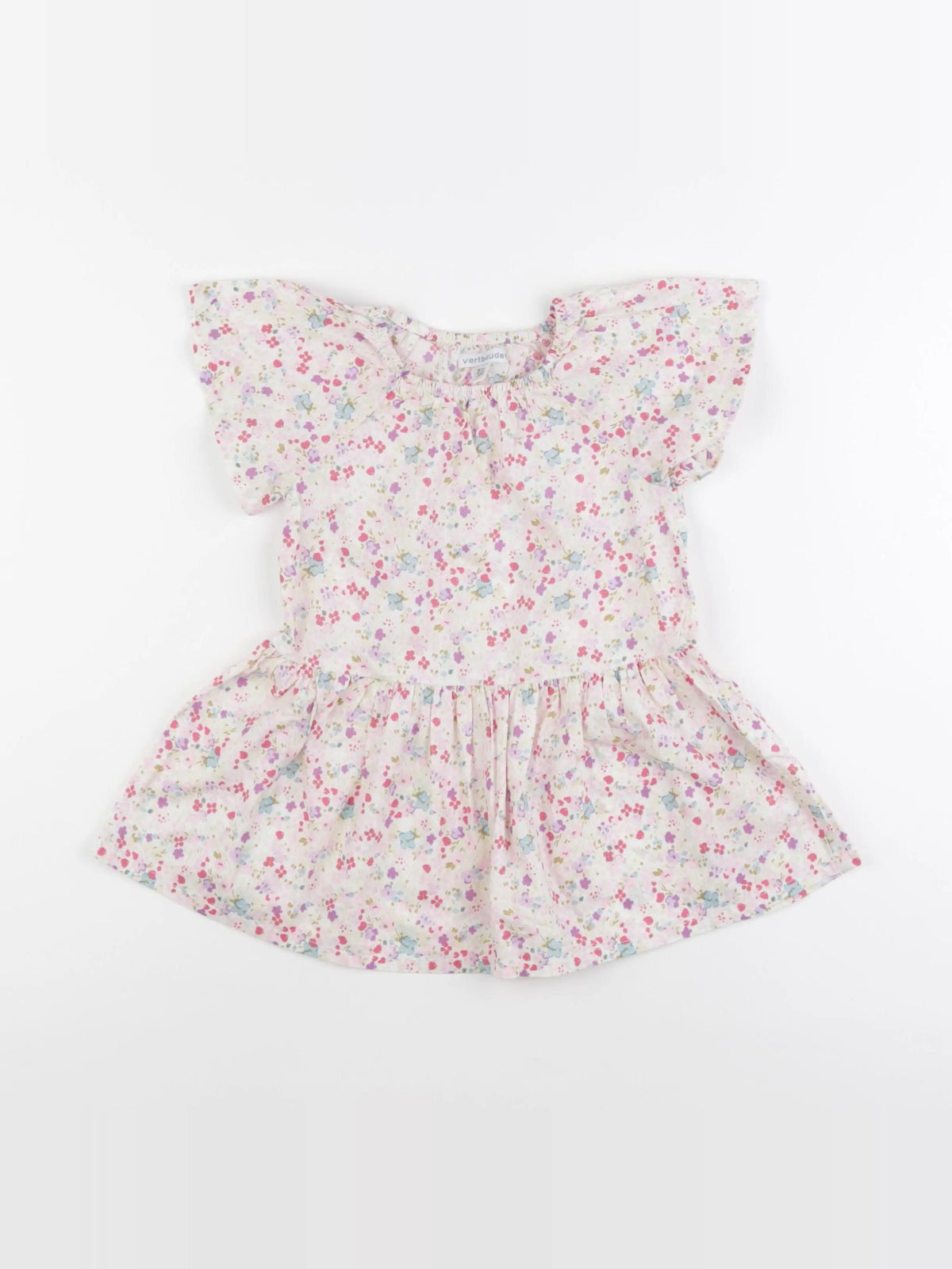 Vertbaudet - robe multicolore - 2 ans