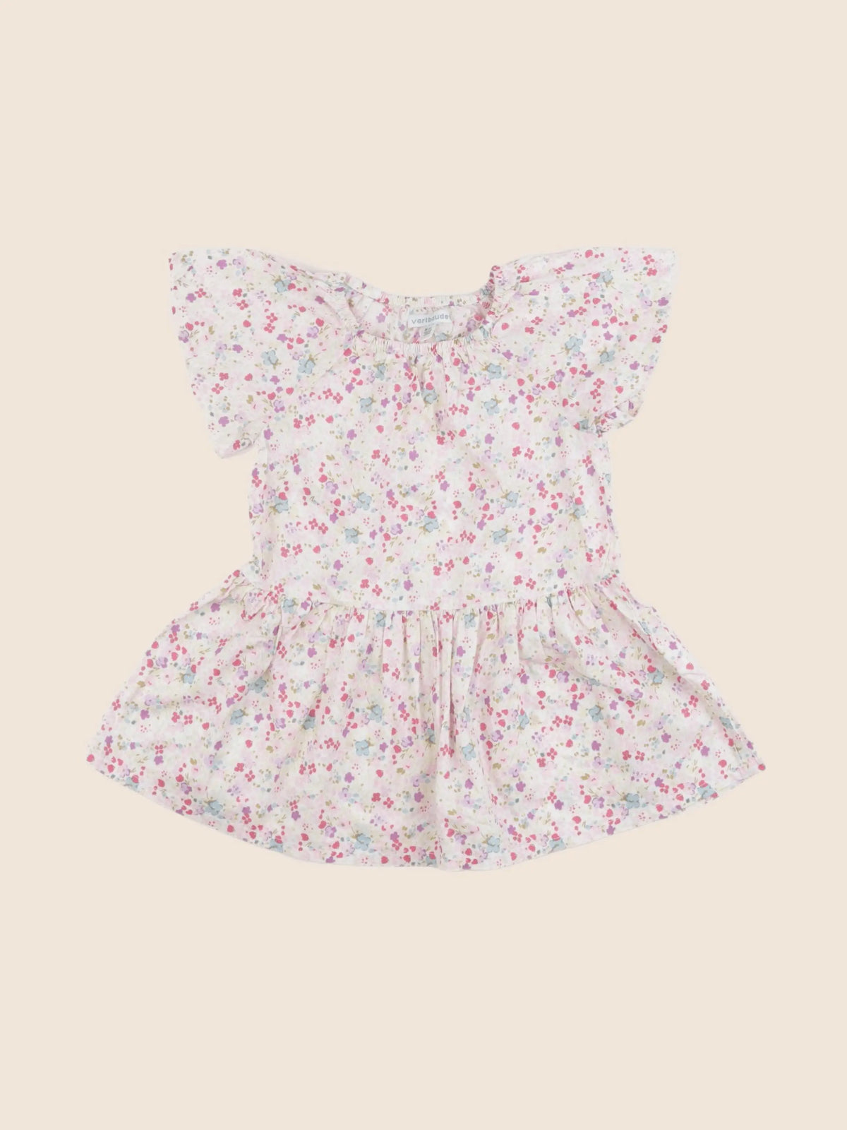 Vertbaudet - robe multicolore - 2 ans