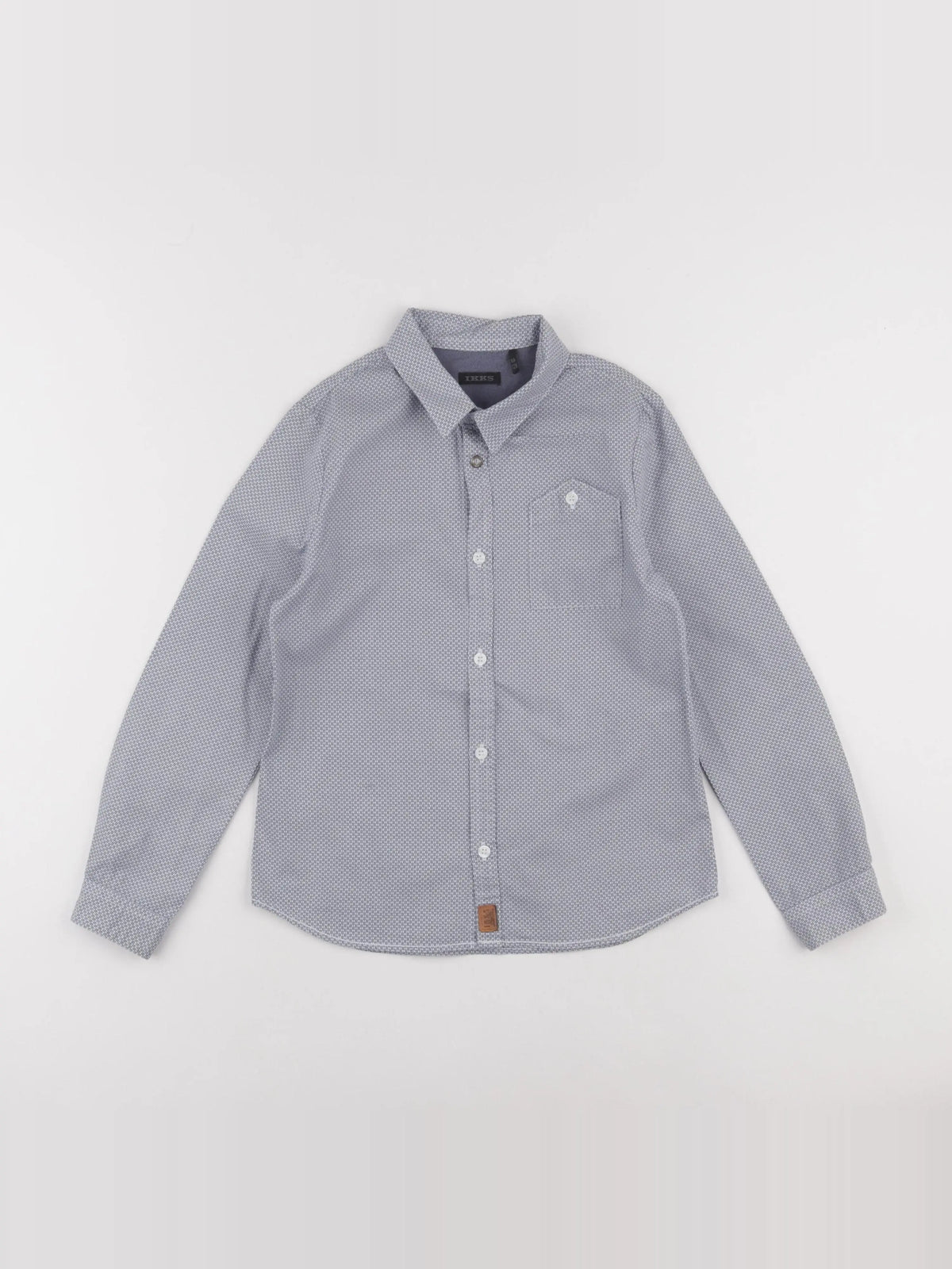 IKKS - chemise bleu - 8 ans
