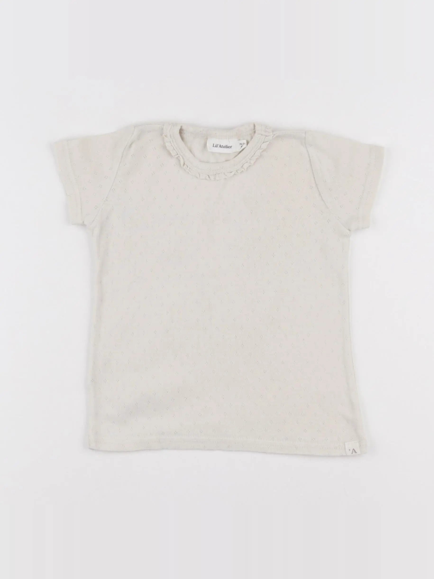 Lil'Atelier - tee-shirt beige - 1 an à 2 ans