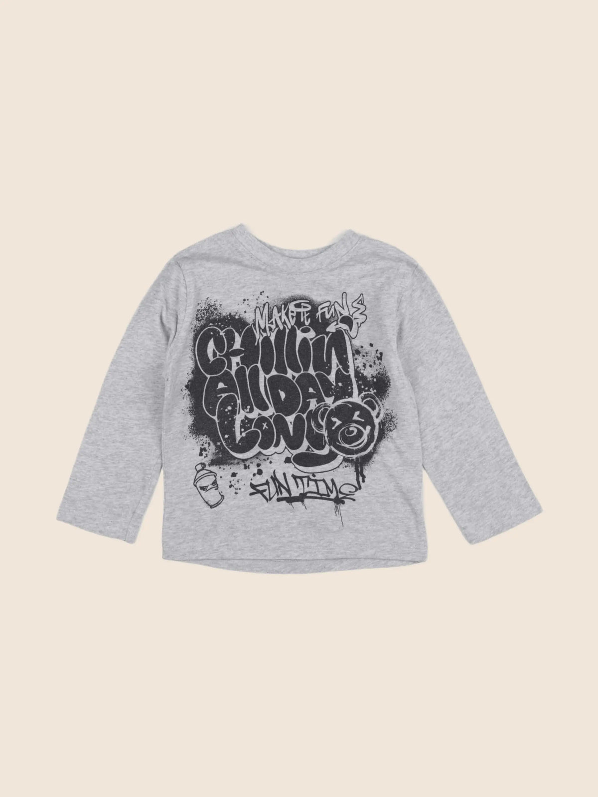 H&M - tee-shirt gris - 18/24 mois