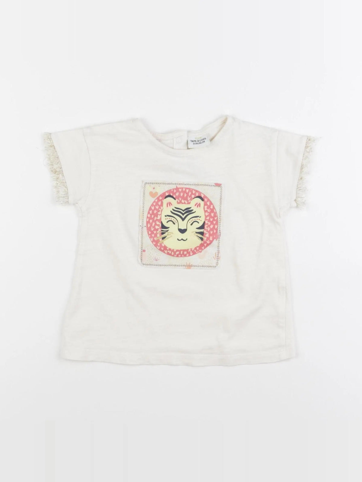Tape à l'oeil - tee-shirt beige - 24 mois