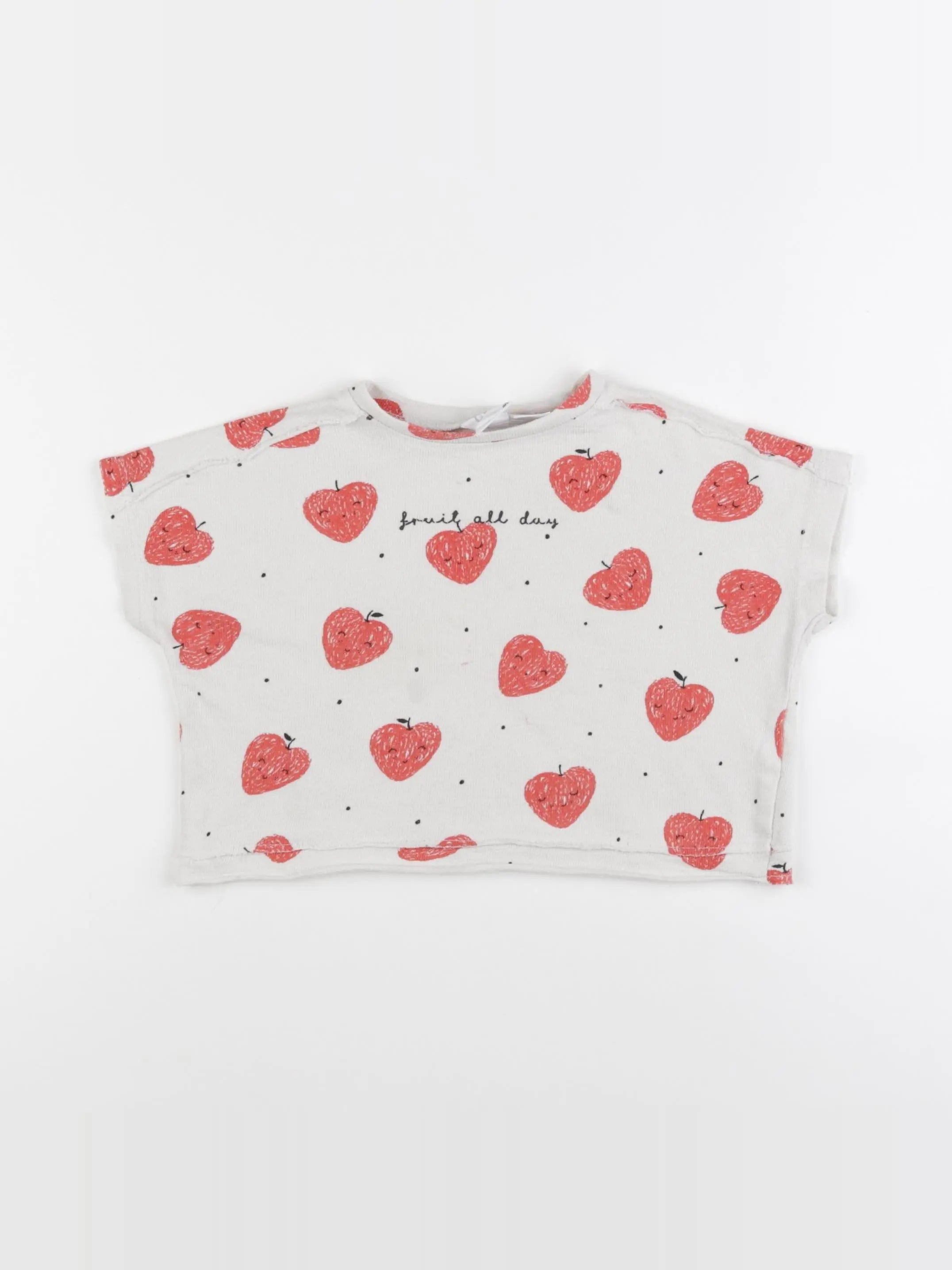 Zara - tee-shirt multicolore - 9/12 mois