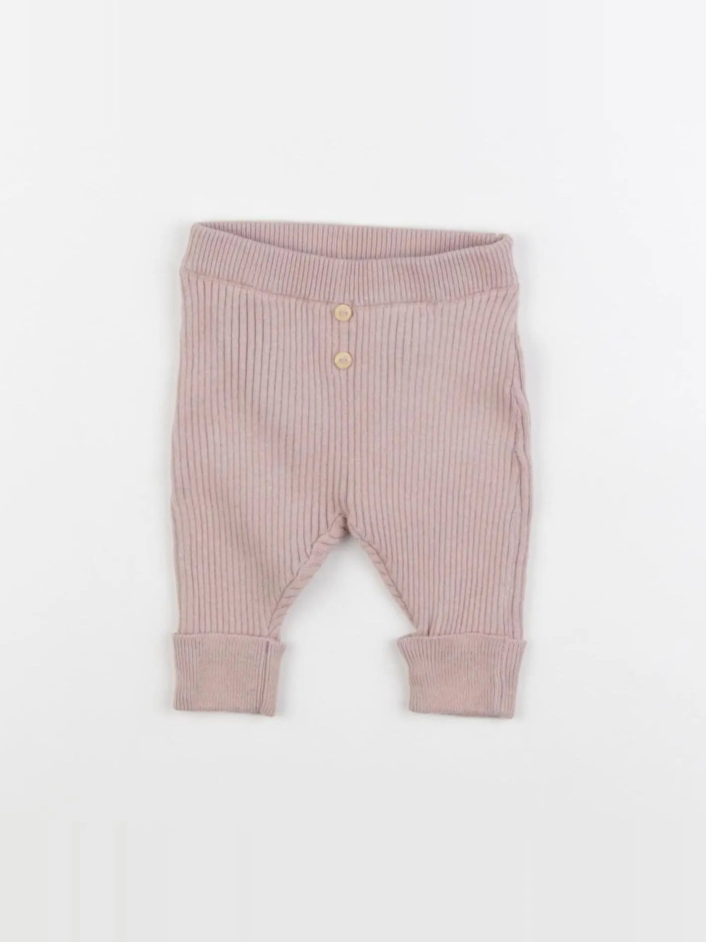 H&M - legging rose - 0/1 mois