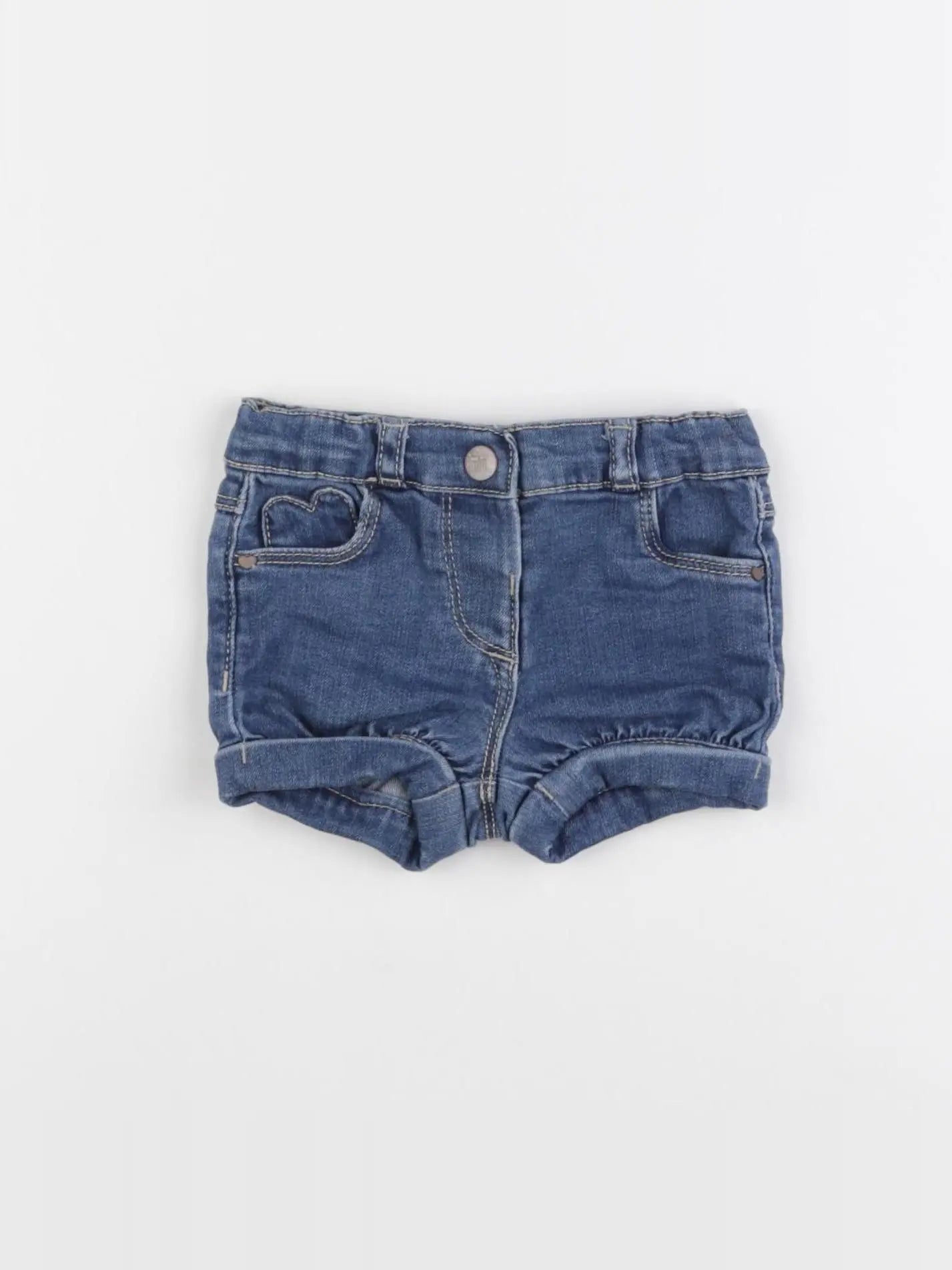 Tape à l'oeil - short bleu - 6 mois