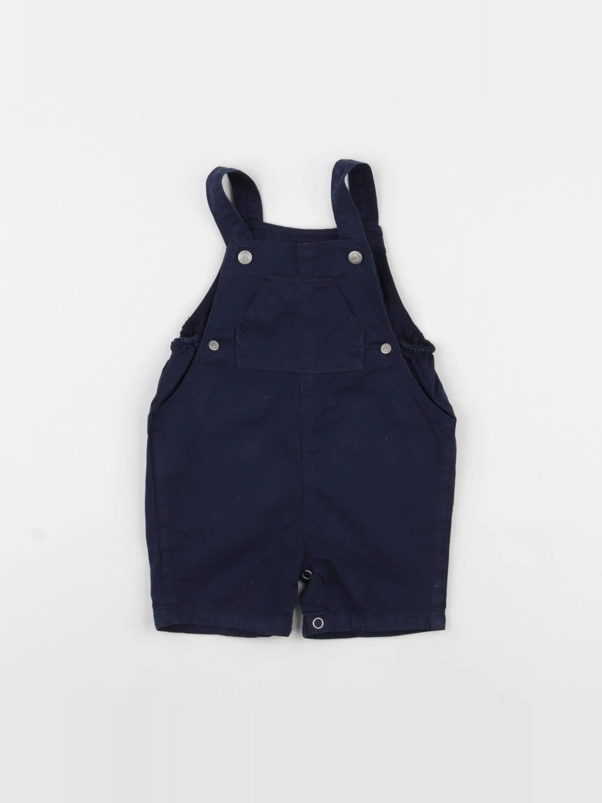 Petit Bateau - salopette bleu - 6 mois