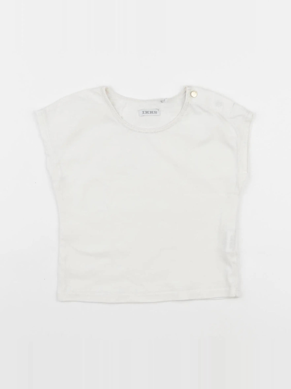 IKKS - tee-shirt beige, or - 2 ans