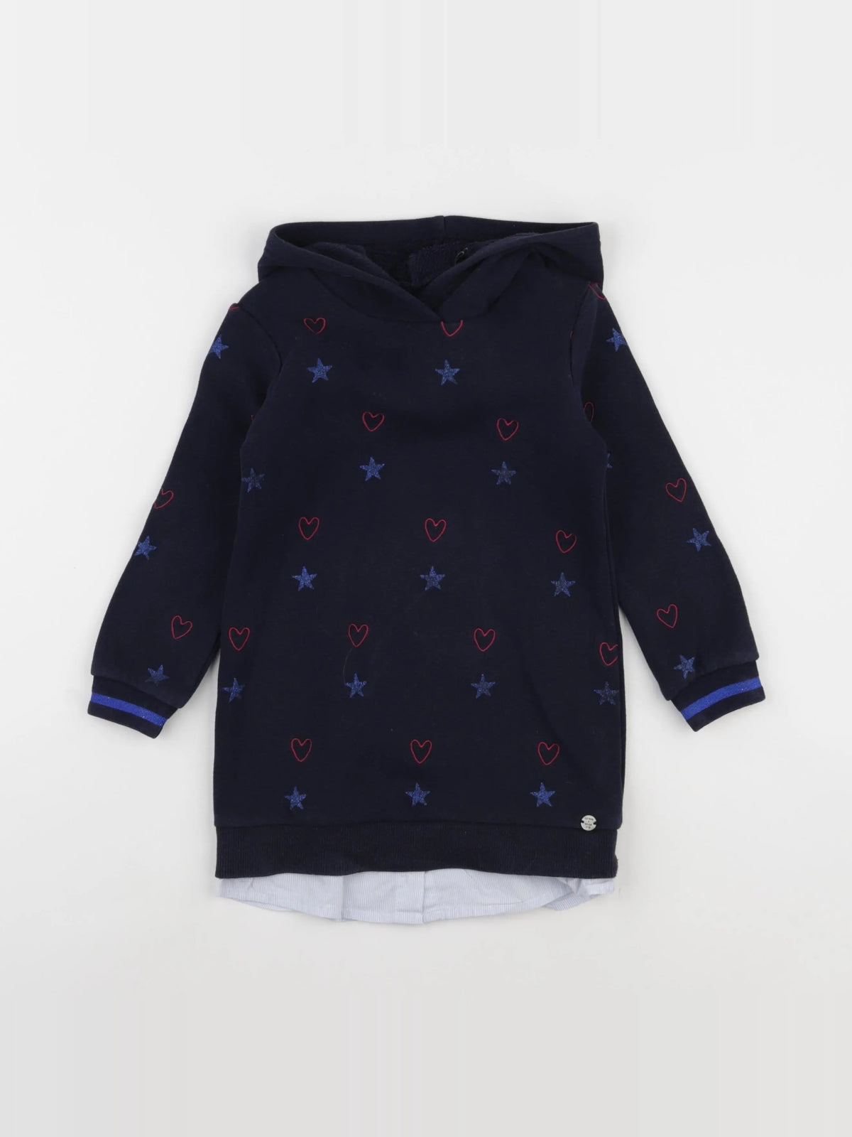 IKKS - robe bleu - 2 ans
