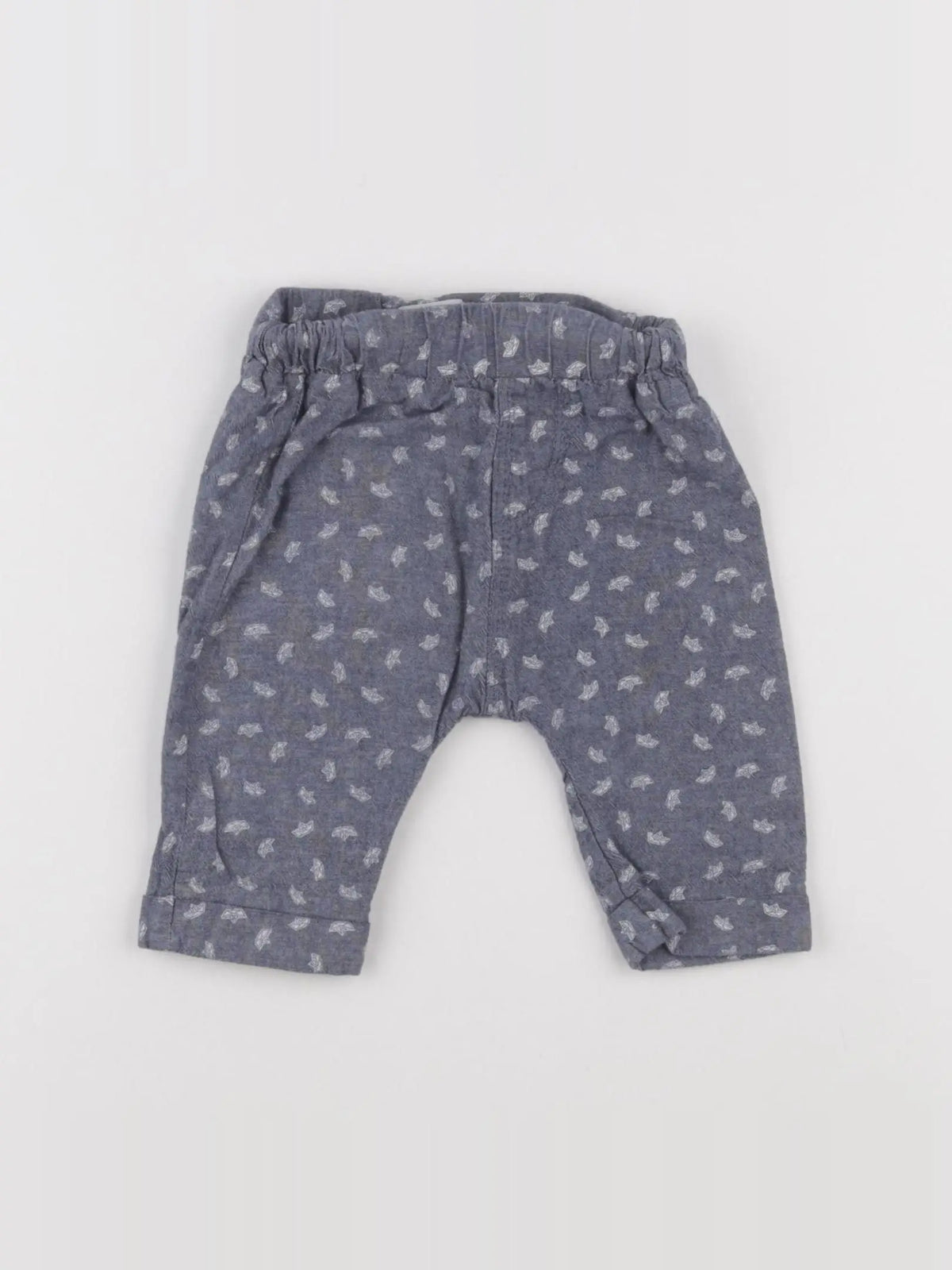 Tape à l'oeil - pantalon bleu - 3 mois