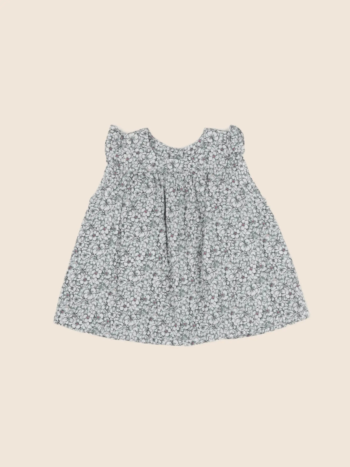 Boutchou - blouse vert - 12 mois