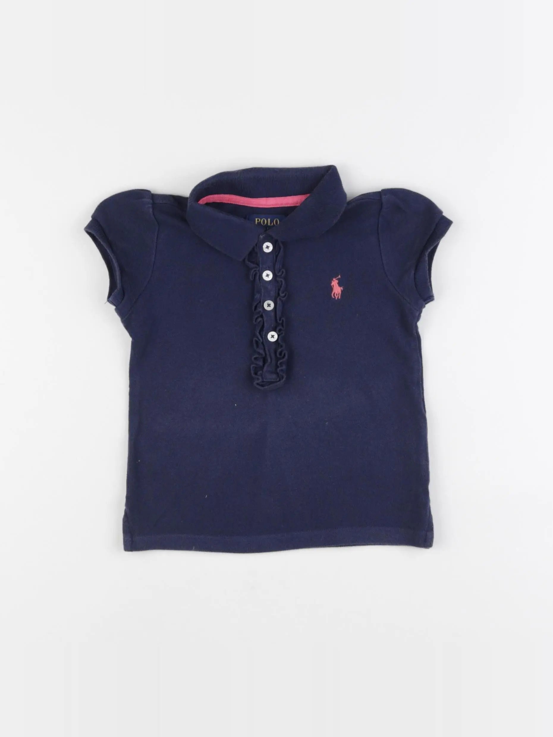 Ralph Lauren - polo bleu - 2 ans