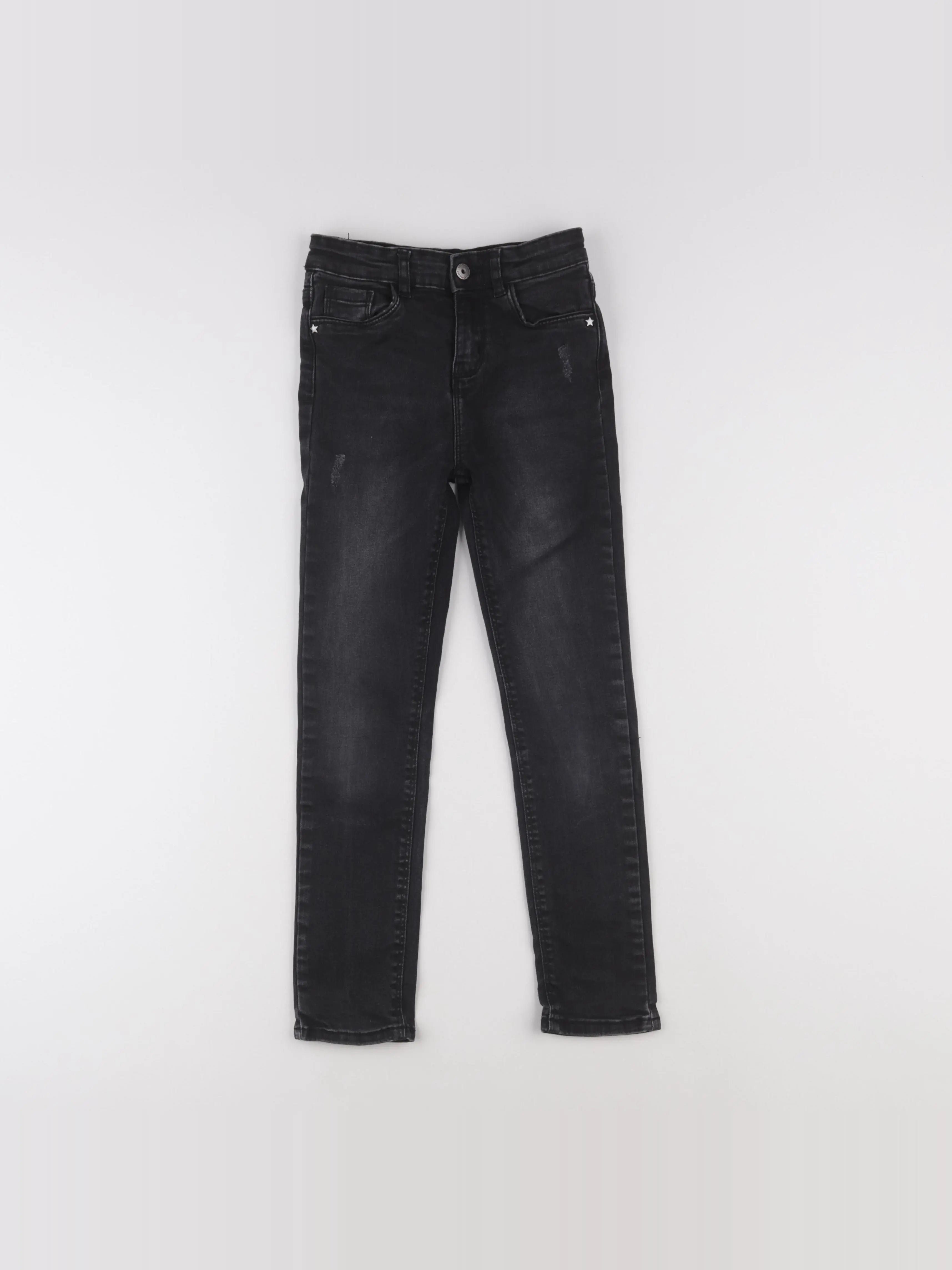 Vertbaudet - jean gris - 9 ans