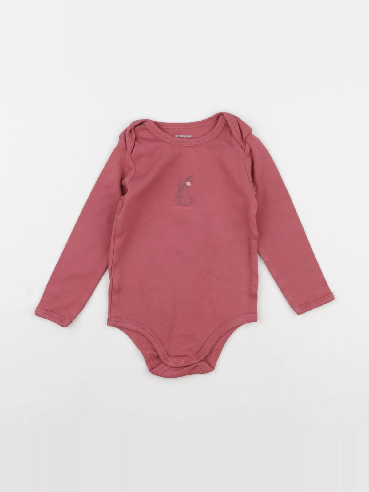 Vertbaudet - body rouge - 36 mois