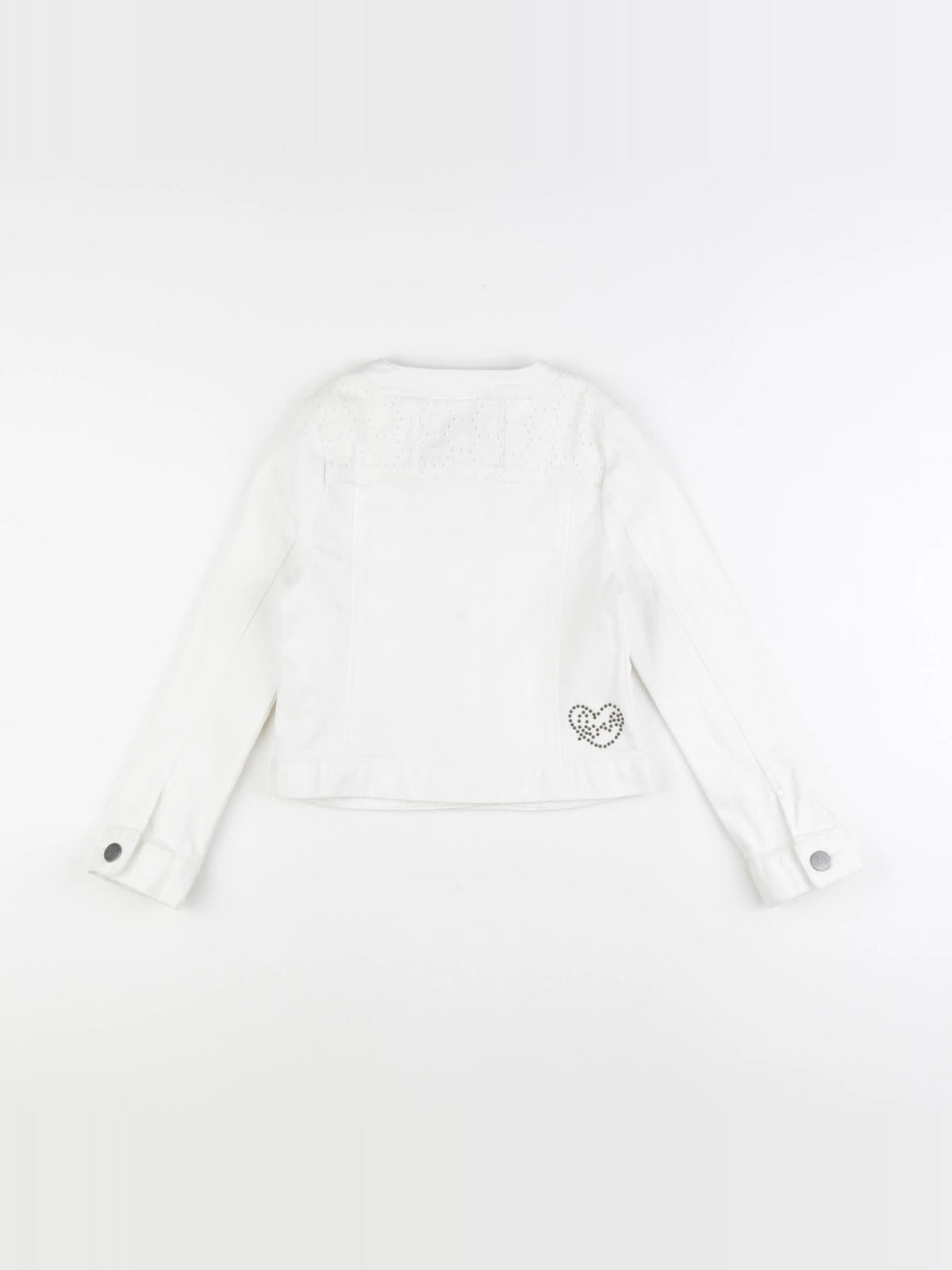 IKKS - veste imprimé au dos blanc - 6 ans