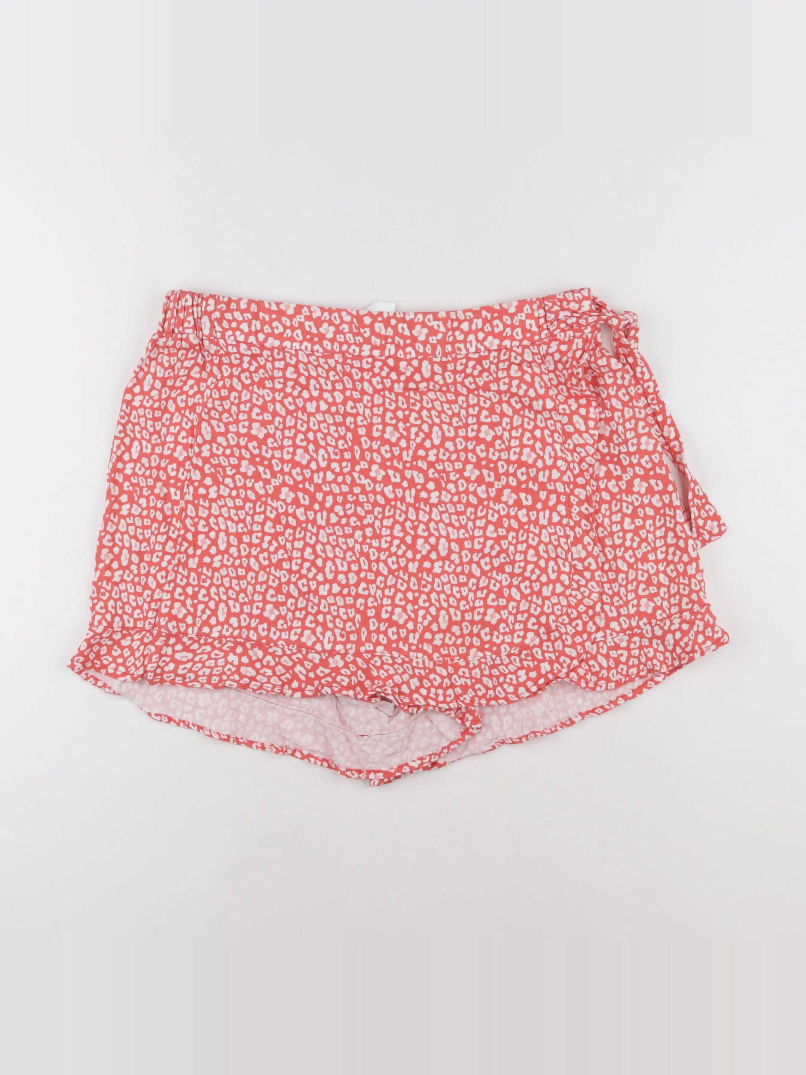 IKKS - jupe short rose, blanc - 16 ans