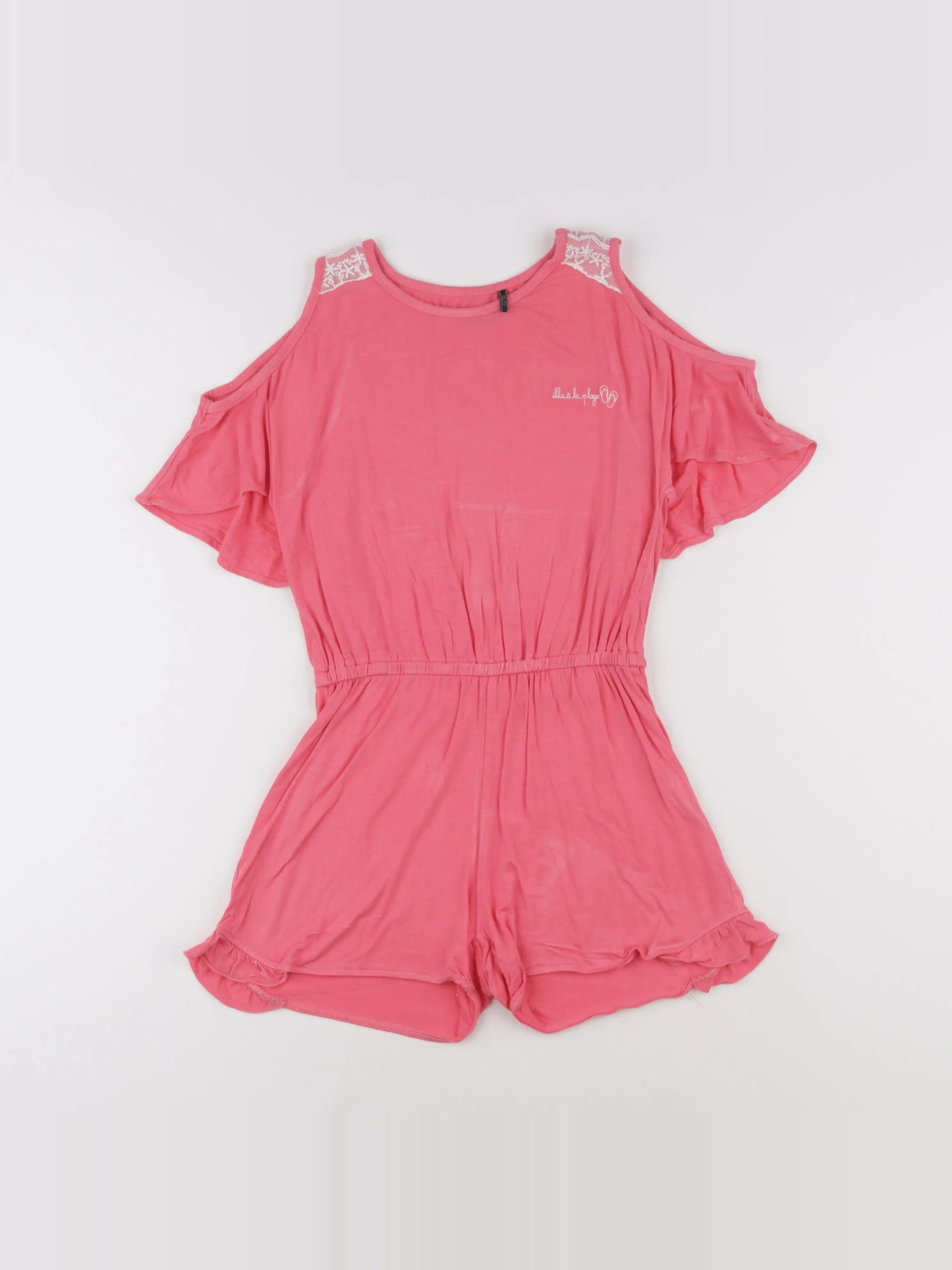 IKKS - combinaison rose - 8 ans