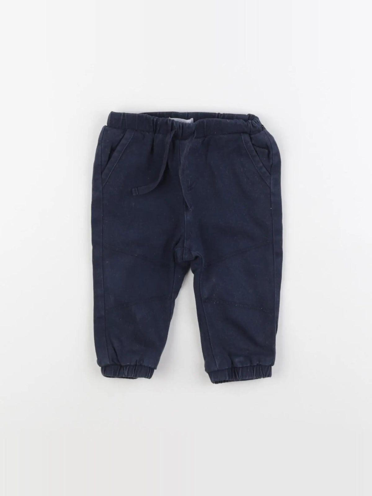Vertbaudet - pantalon bleu - 6 mois
