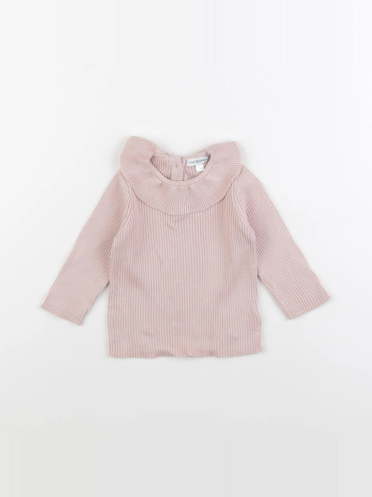 Vertbaudet - tee-shirt rose - 6 mois