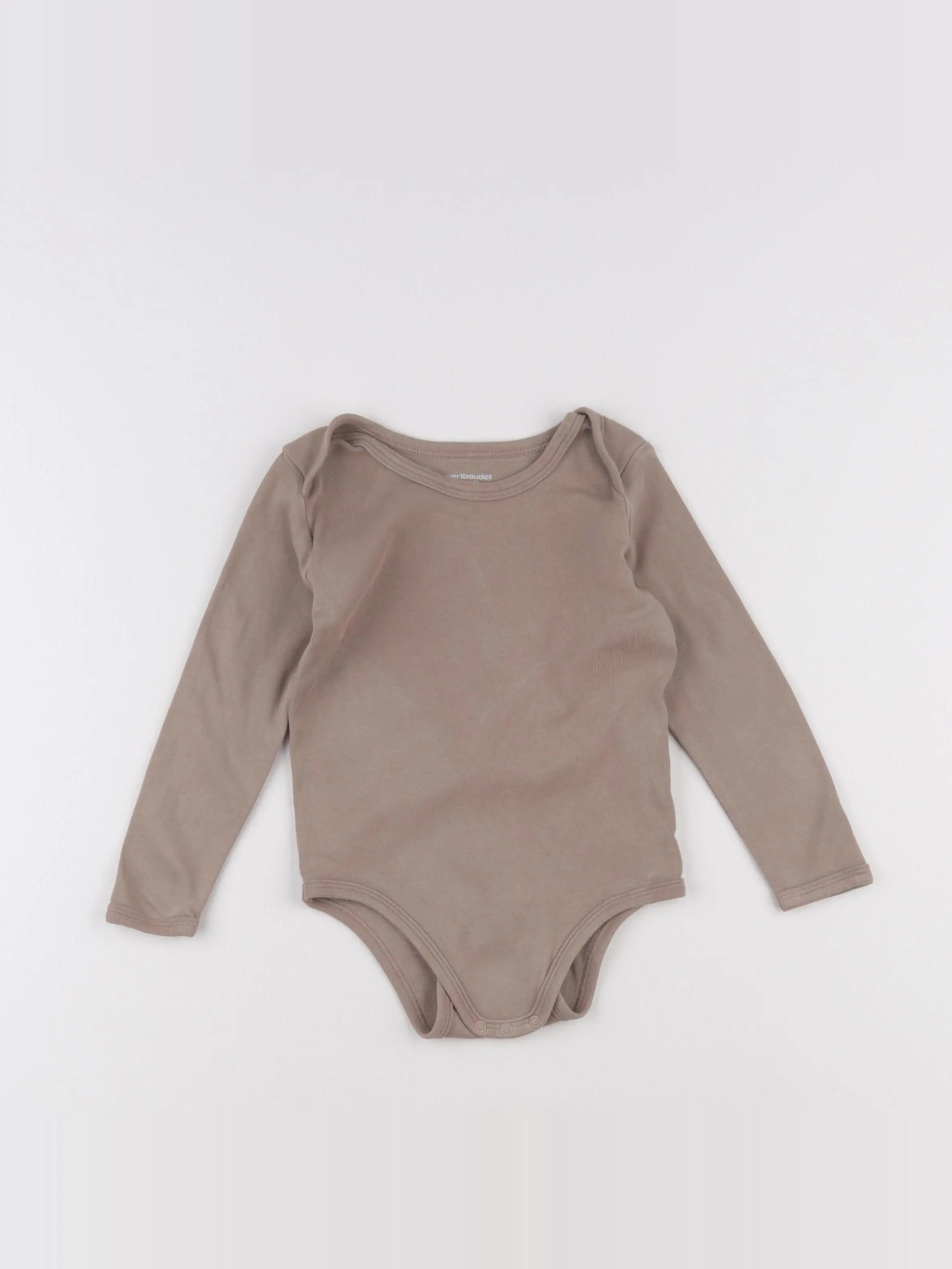 Vertbaudet - body marron - 36 mois