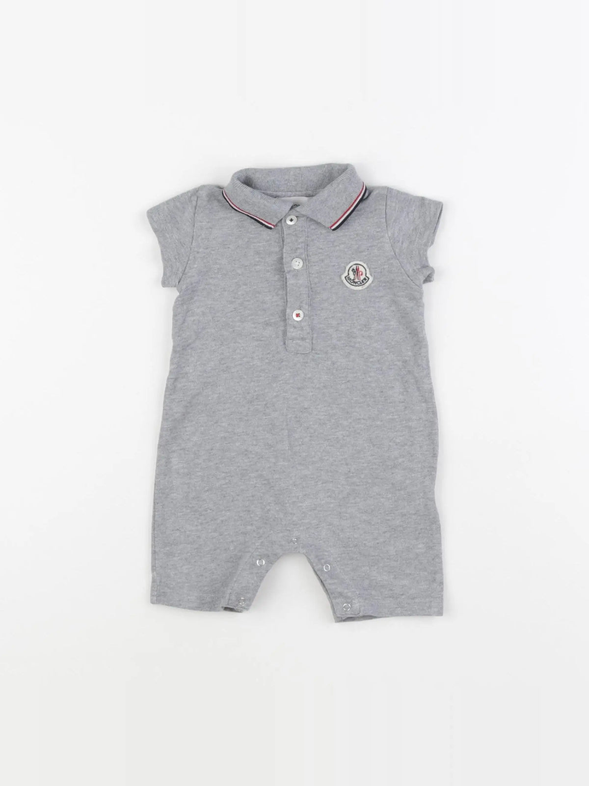 Moncler - combinaison gris - 1/3 mois