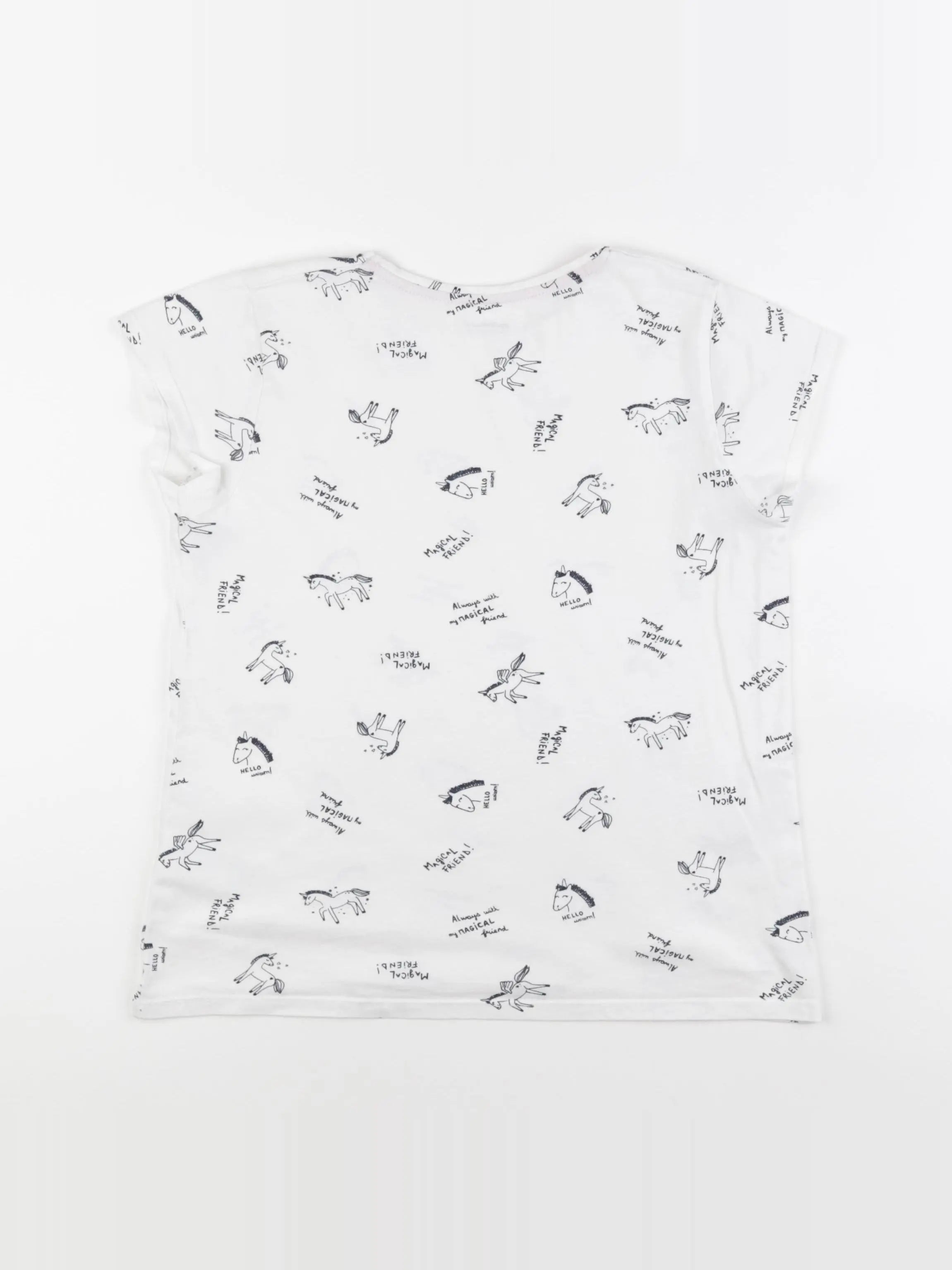 Vertbaudet - tee-shirt blanc - 12 ans