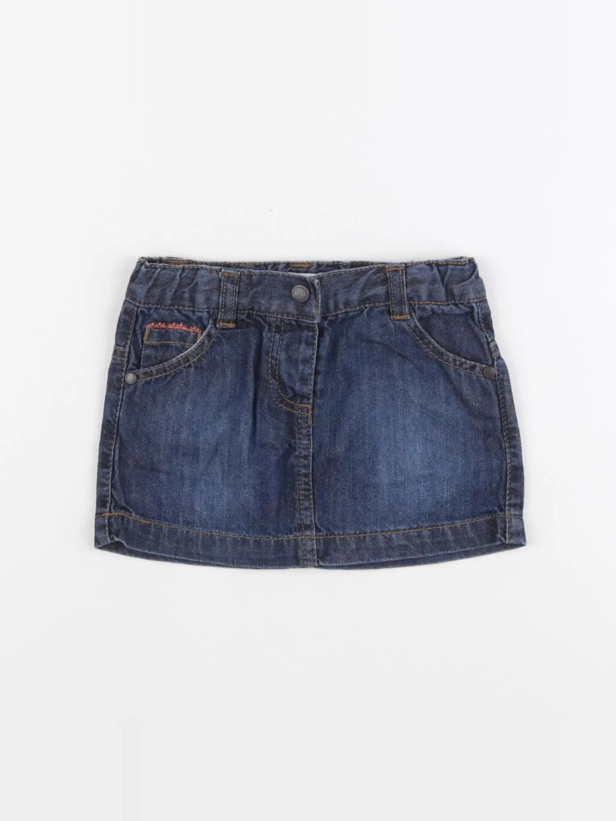 Vertbaudet - jupe bleu - 18 mois