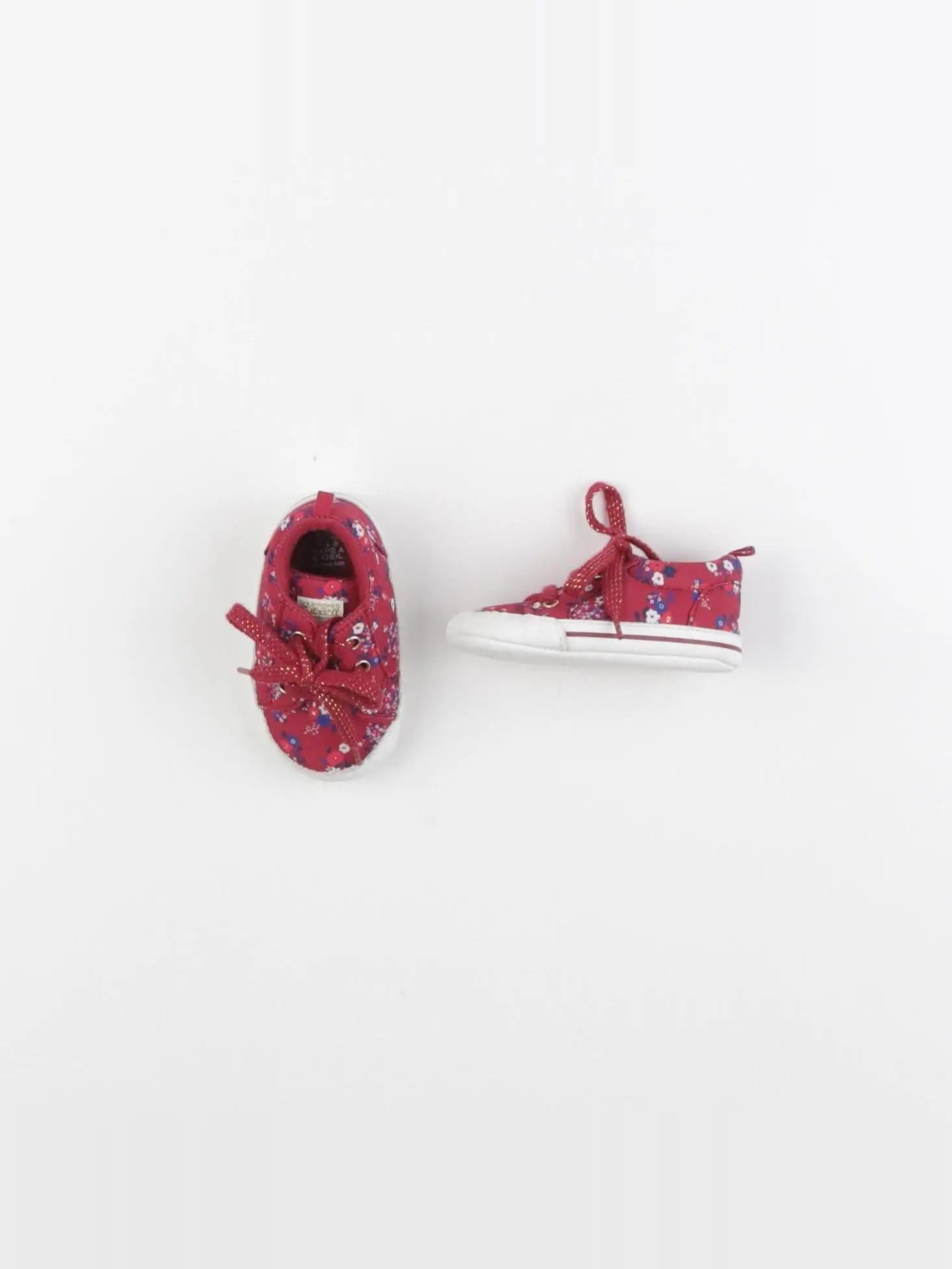 Tape à l'oeil - chaussons rouge - pointure 17/18