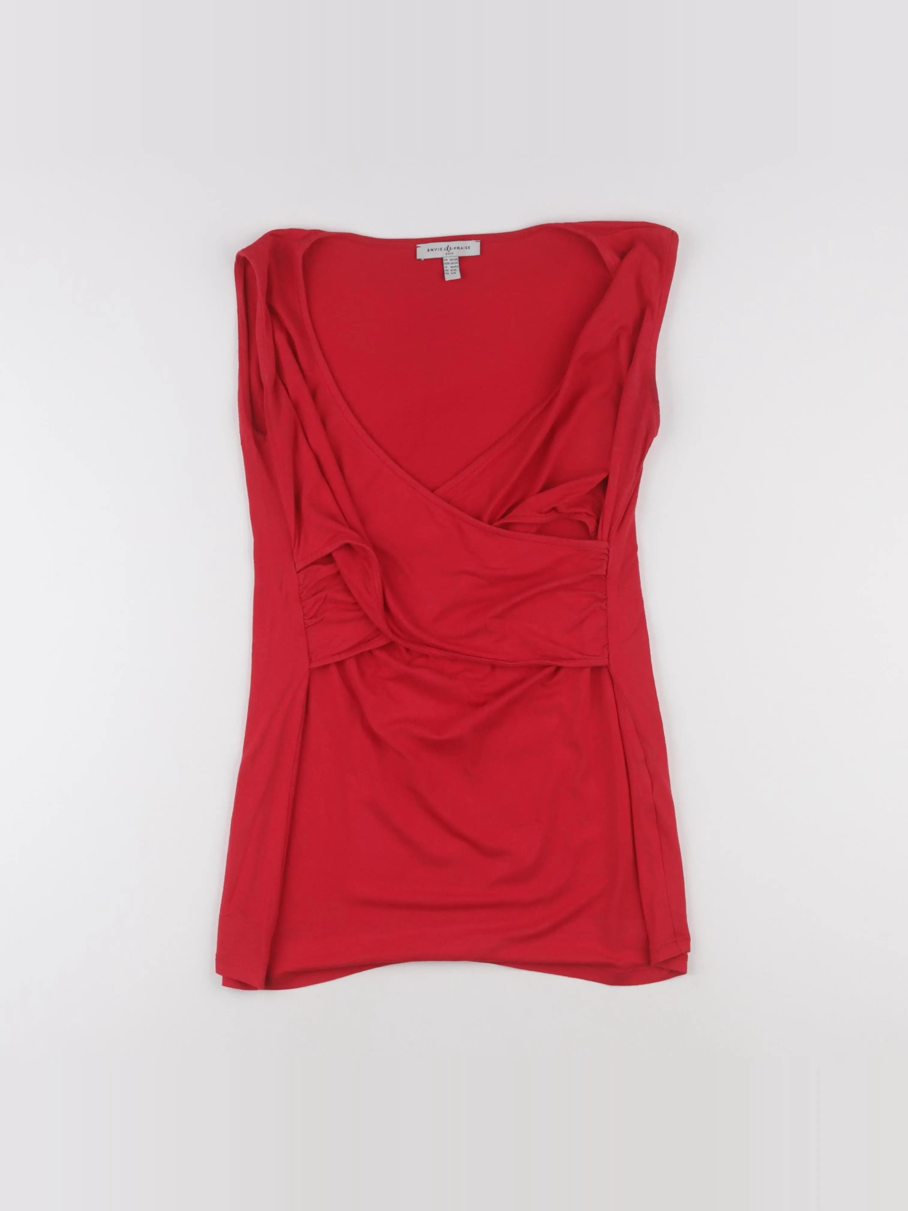 Envie de fraise - tee-shirt grossesse rouge - 36 à 38