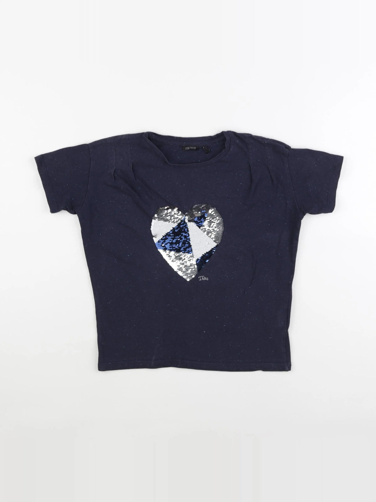 IKKS - tee-shirt bleu - 10 ans