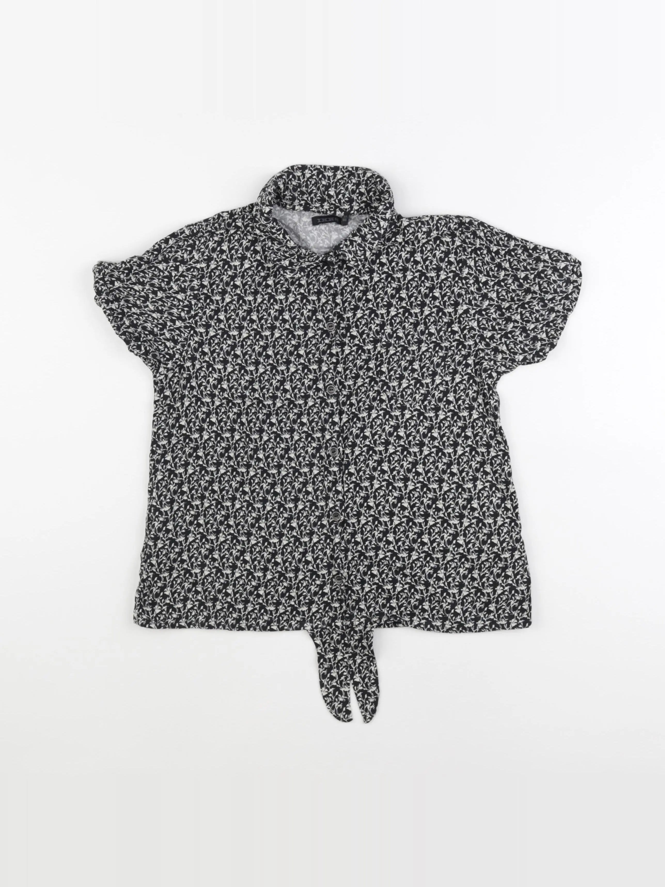 IKKS - blouse noir - 10 ans
