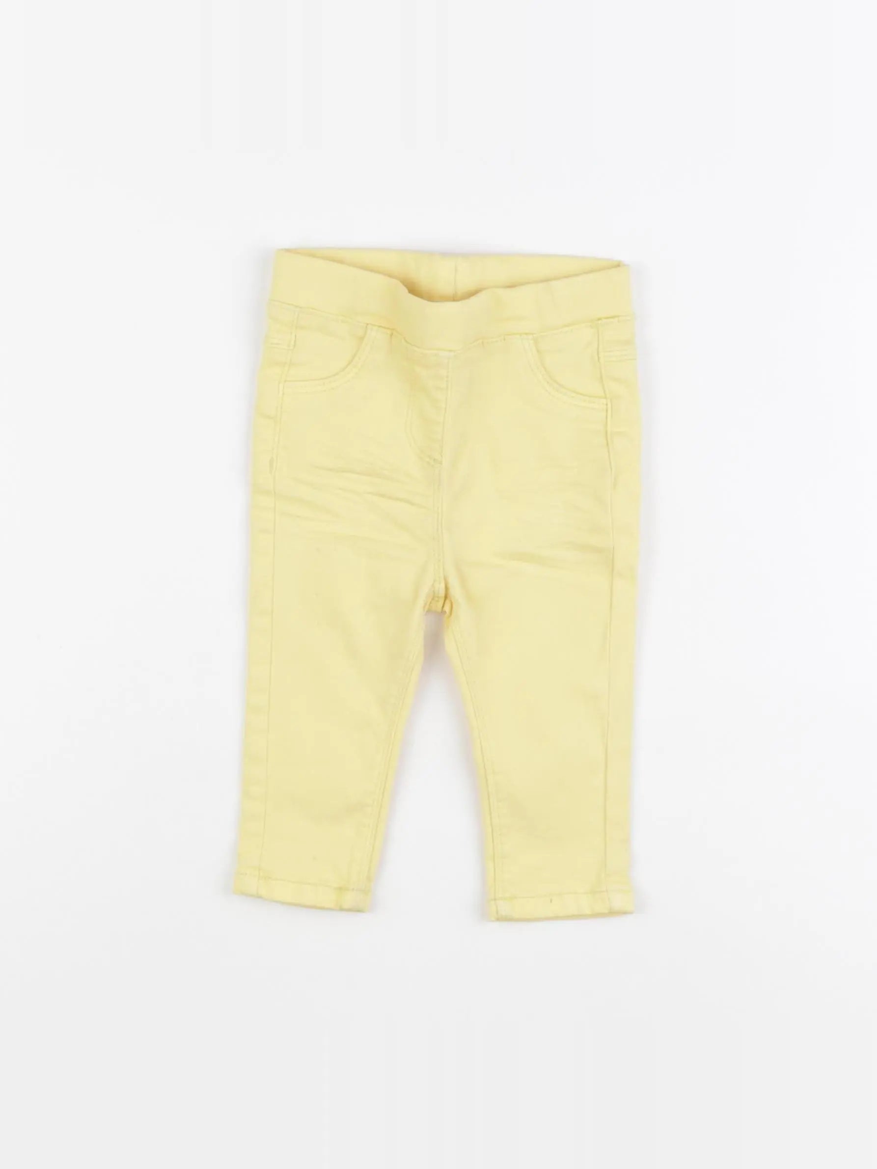 Tape à l'oeil - jegging jaune - 6 mois