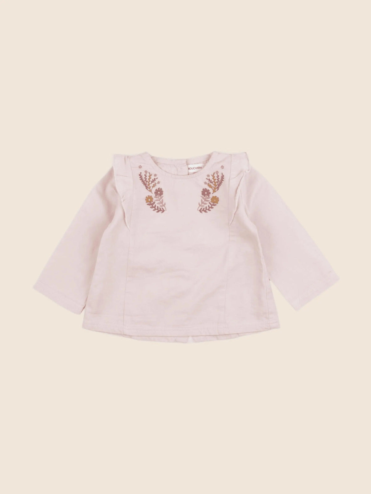 Bouchara - blouse rose - 12 mois
