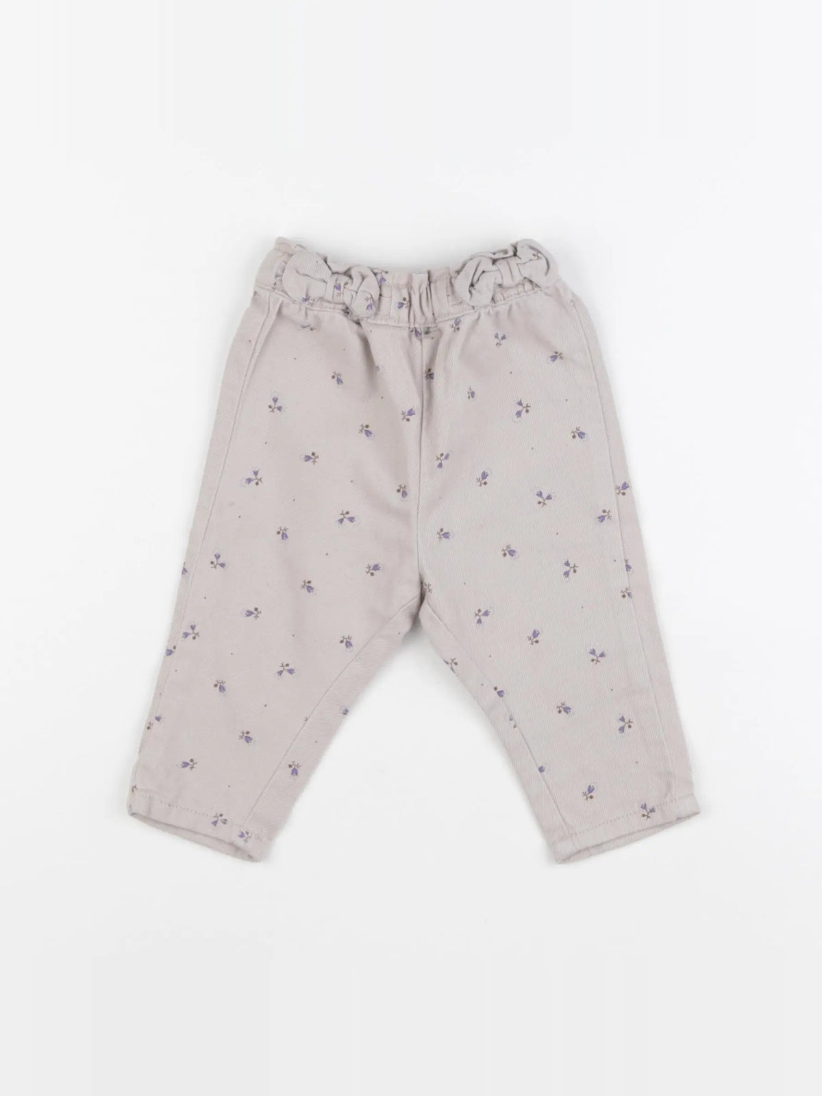 Vertbaudet - jean beige - 6 mois