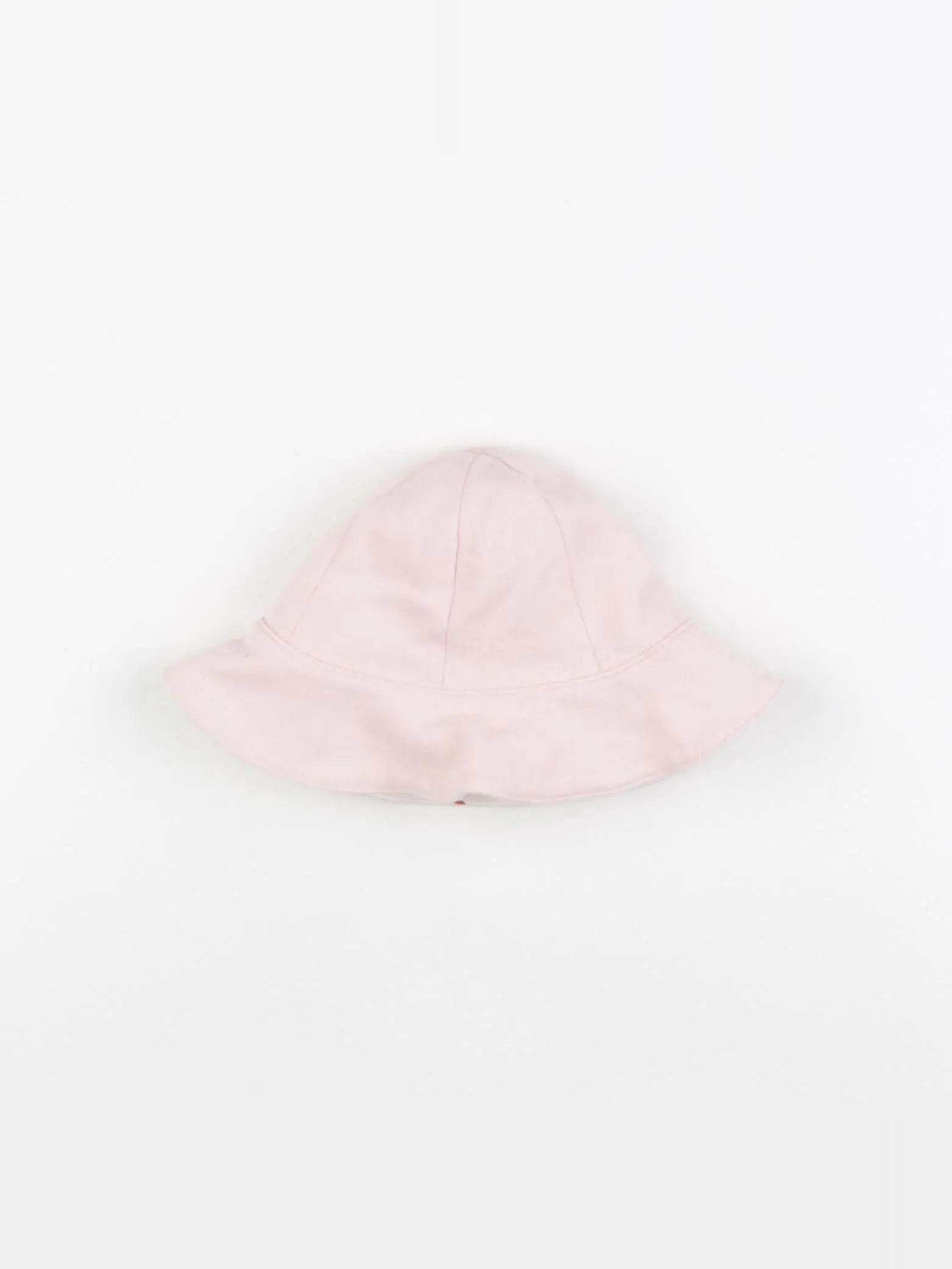 Vertbaudet - chapeau blanc, rose - 3 mois