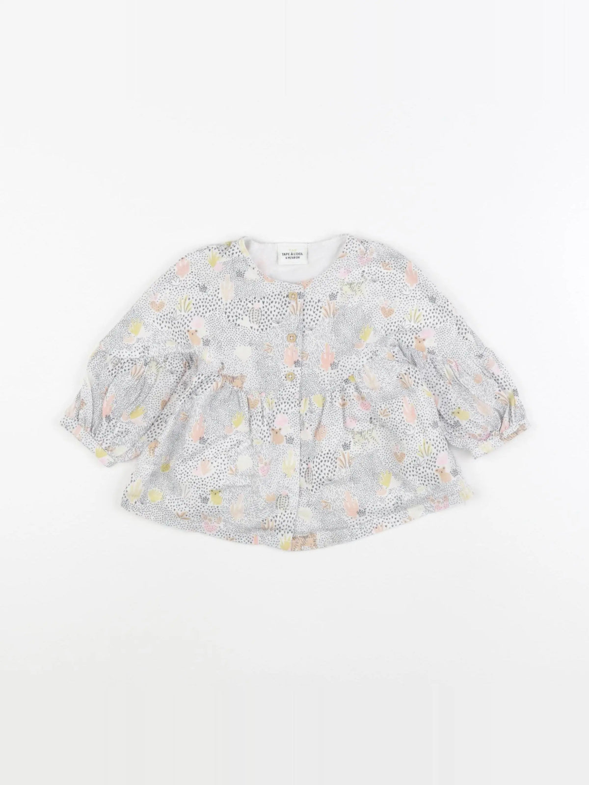 Tape à l'oeil - blouse multicolore - 6 mois