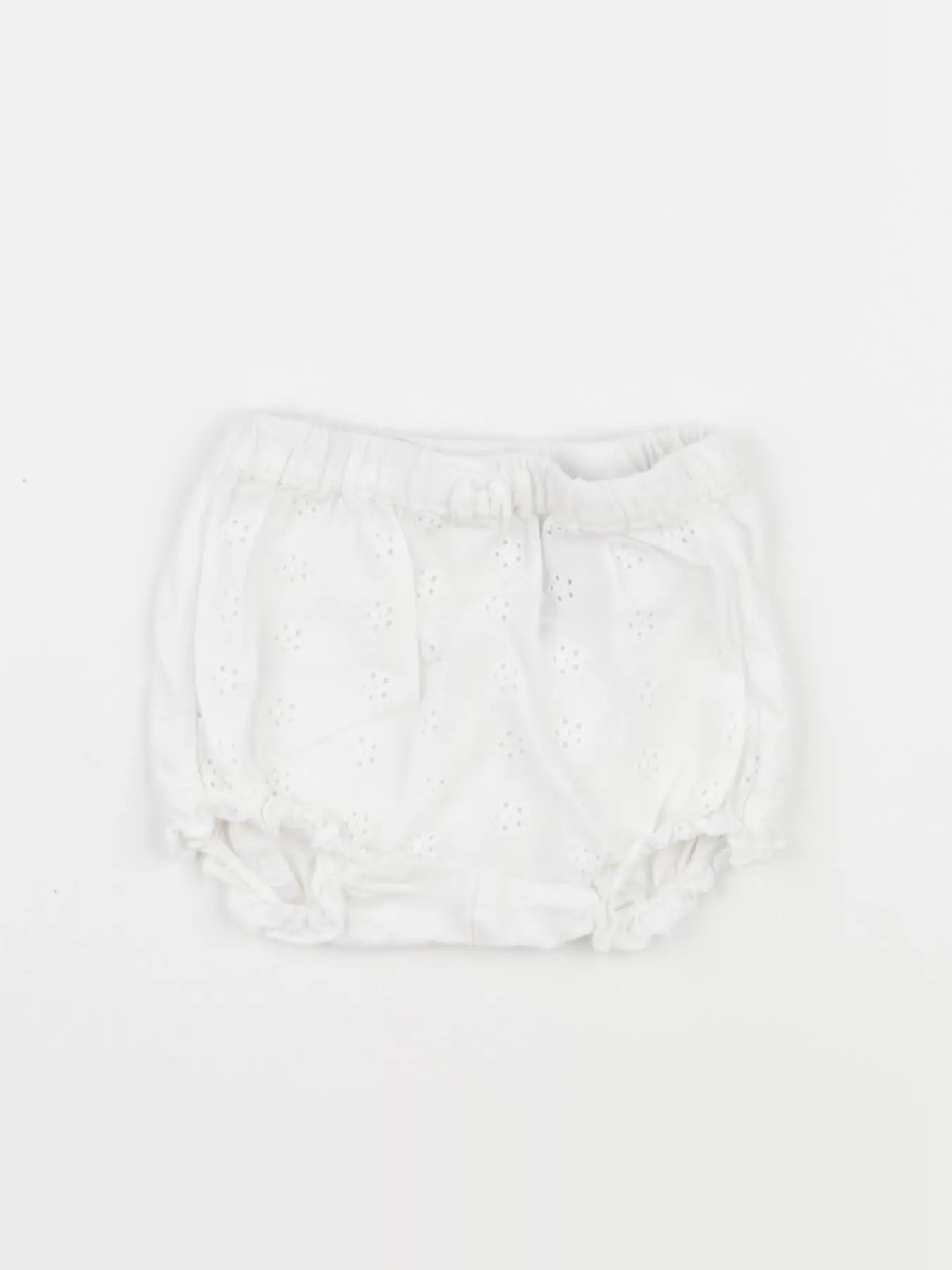 H&M - bloomer blanc - 1 mois