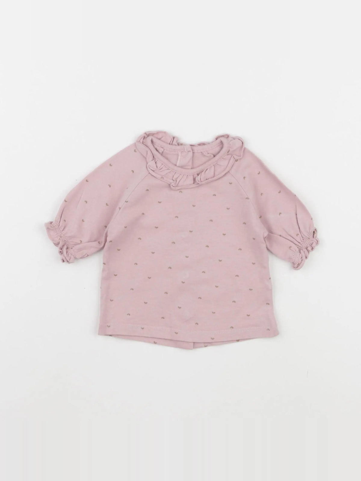 Vertbaudet - robe rose - 6 mois
