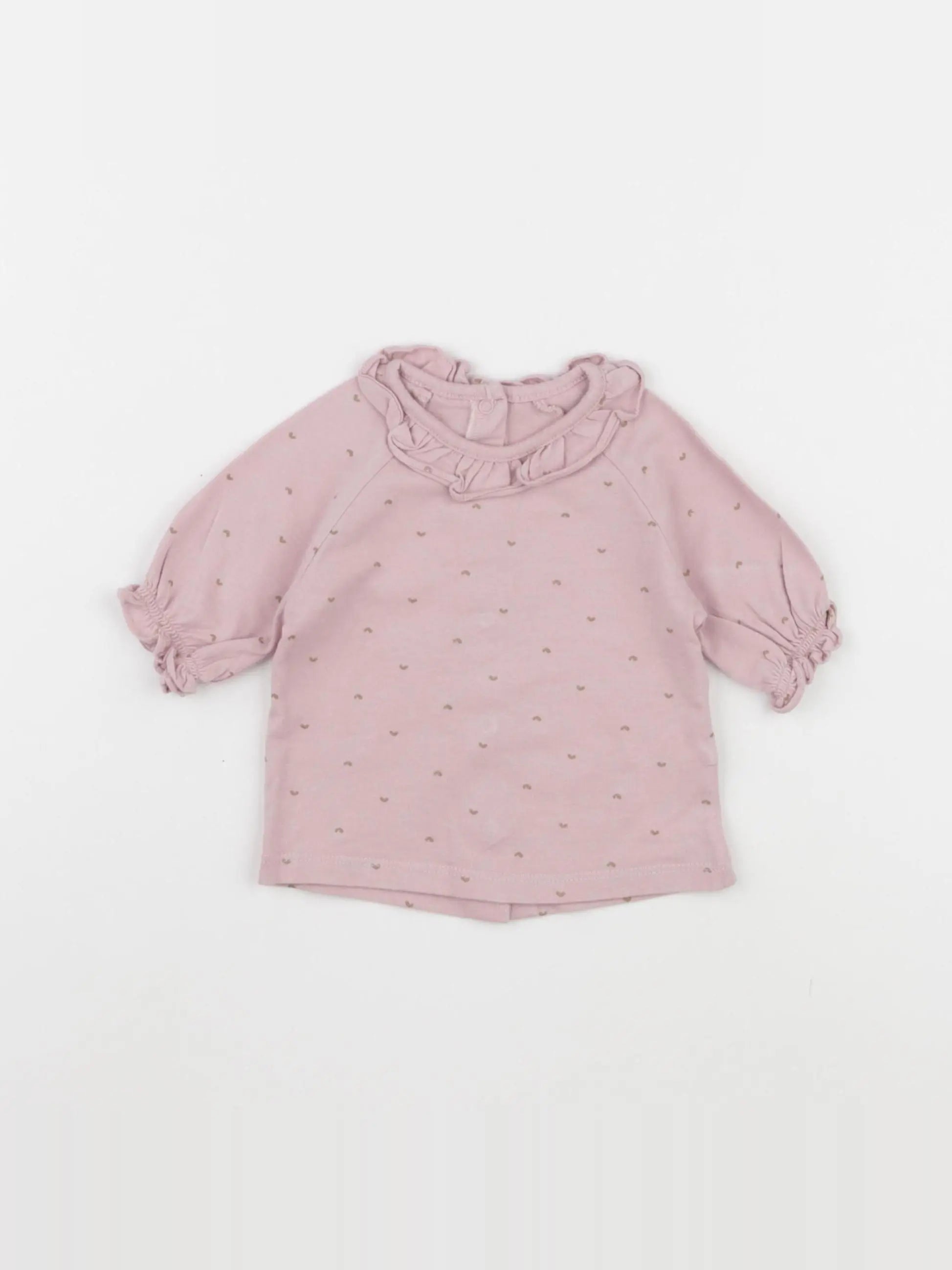 Vertbaudet - robe rose - 6 mois