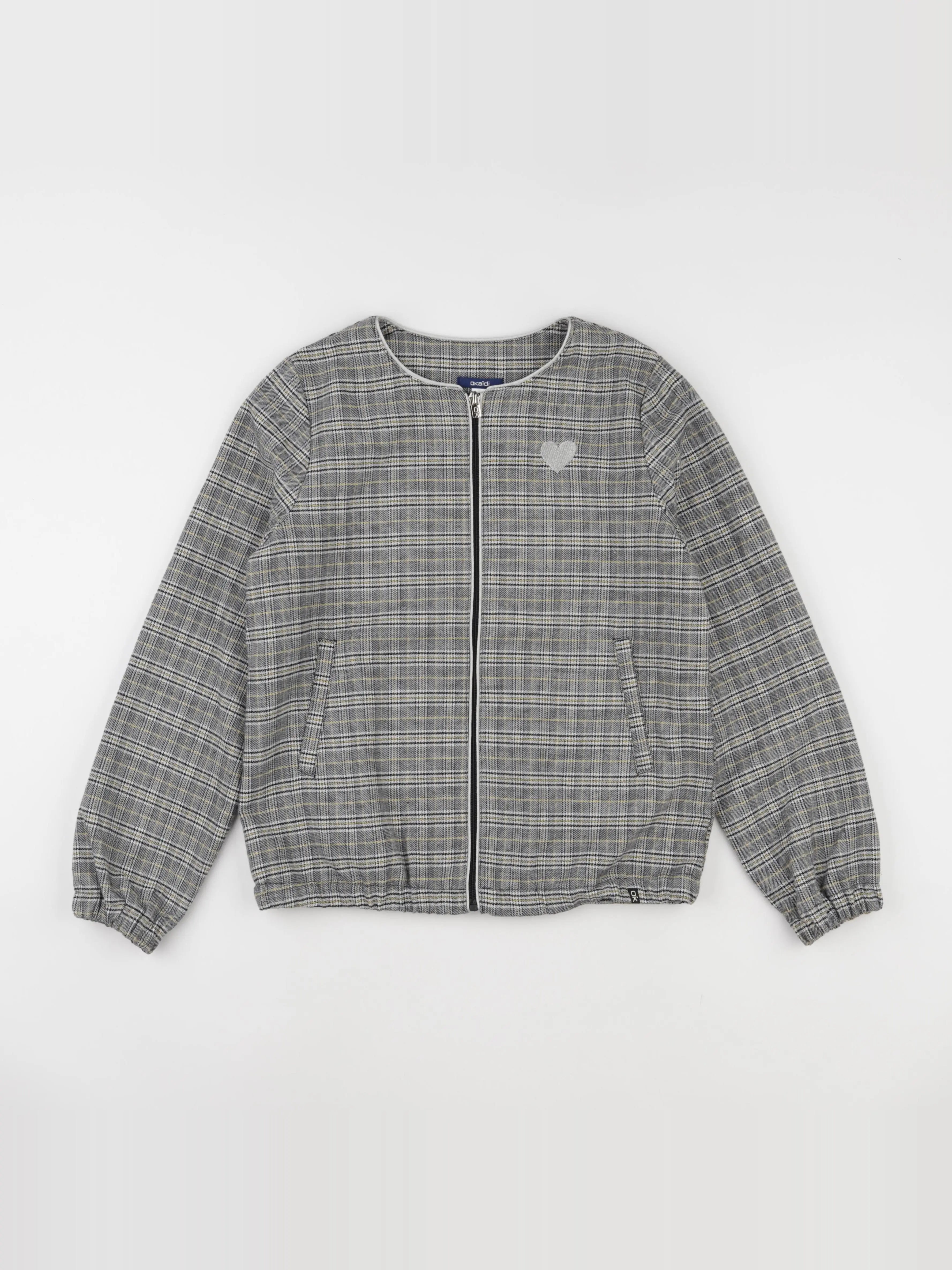 Okaidi - veste gris - 12 ans