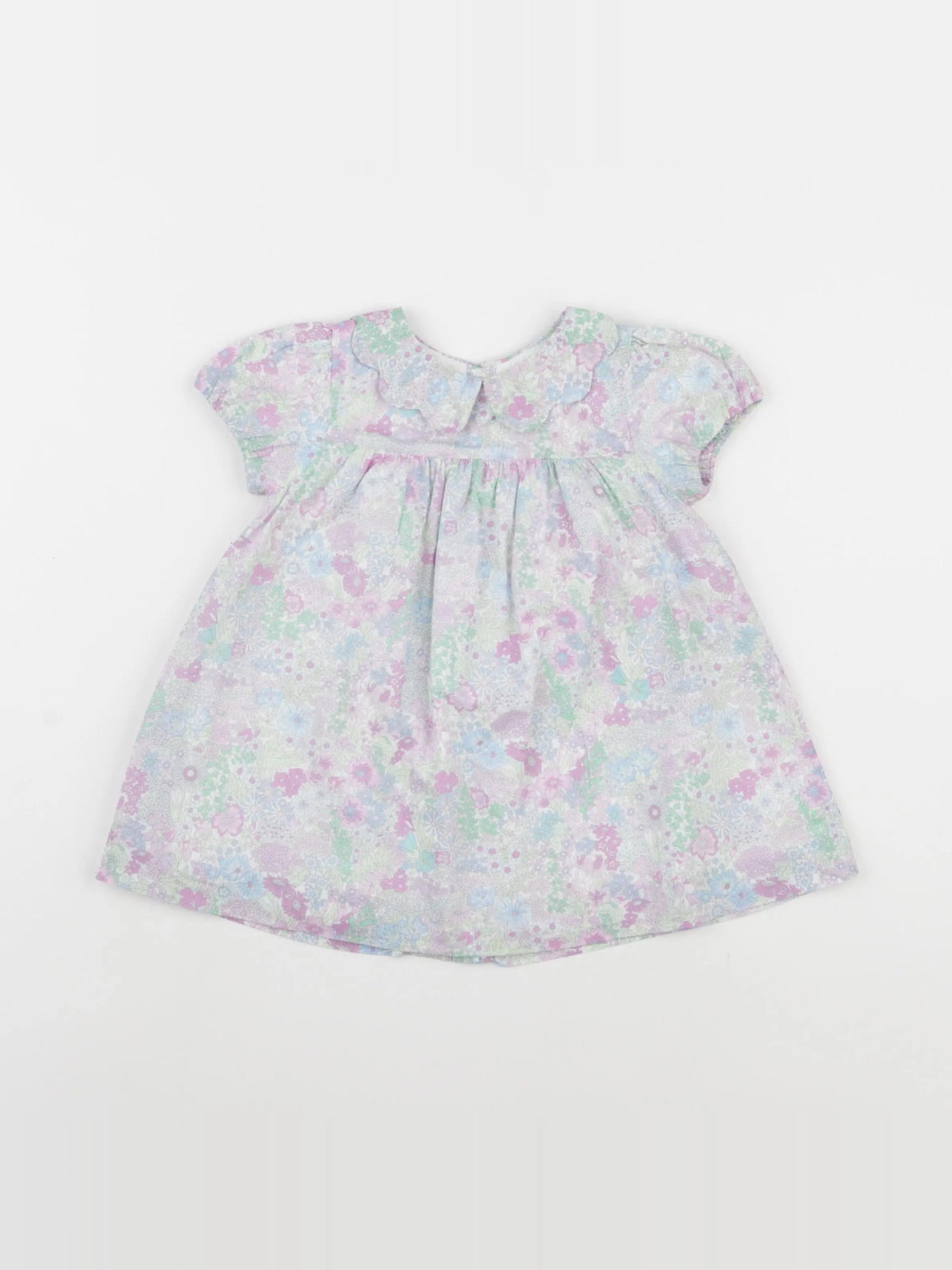 Jacadi - robe liberty multicolore - 12 mois