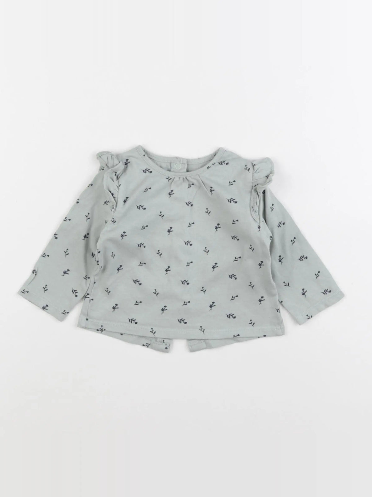 Vertbaudet - tee-shirt vert - 3 mois