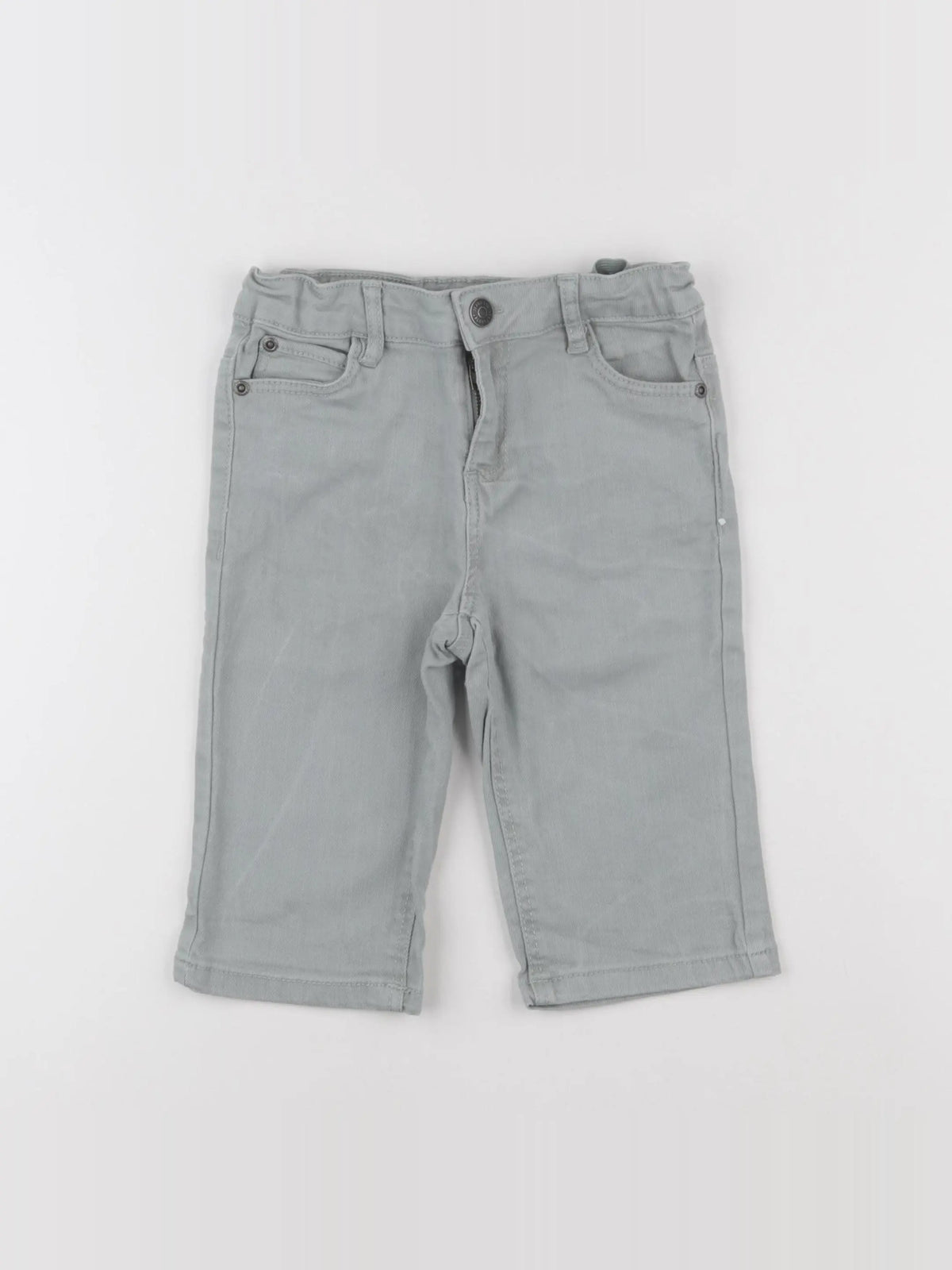 Vertbaudet - pantacourt vert - 7 ans