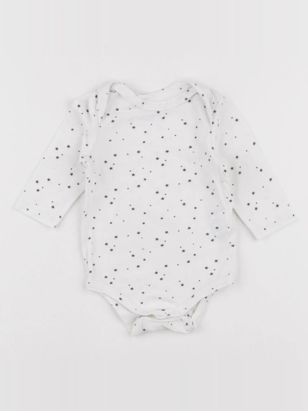 Tape à l'oeil - body blanc, noir - 3 mois