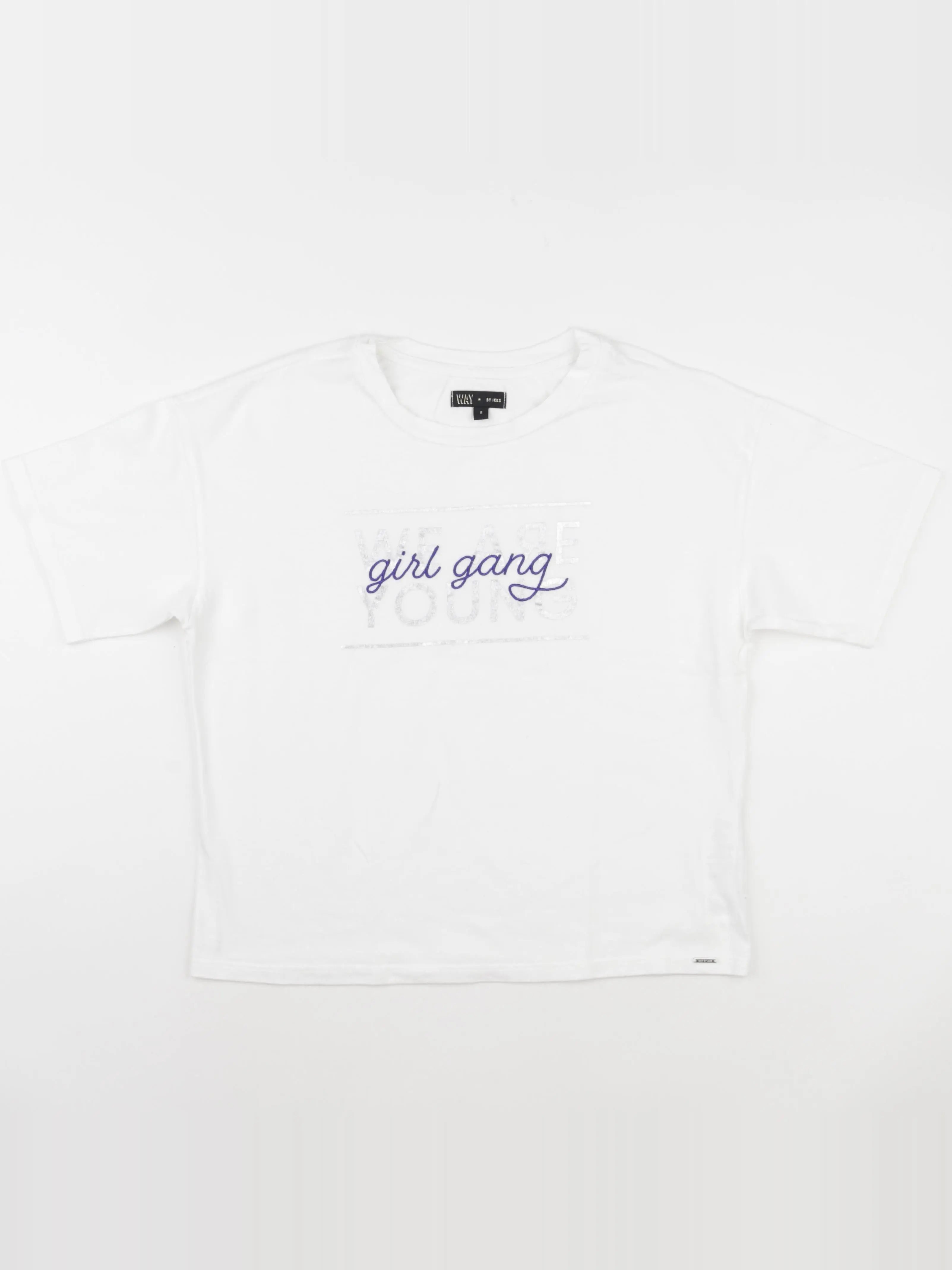IKKS - tee-shirt blanc - 14 ans